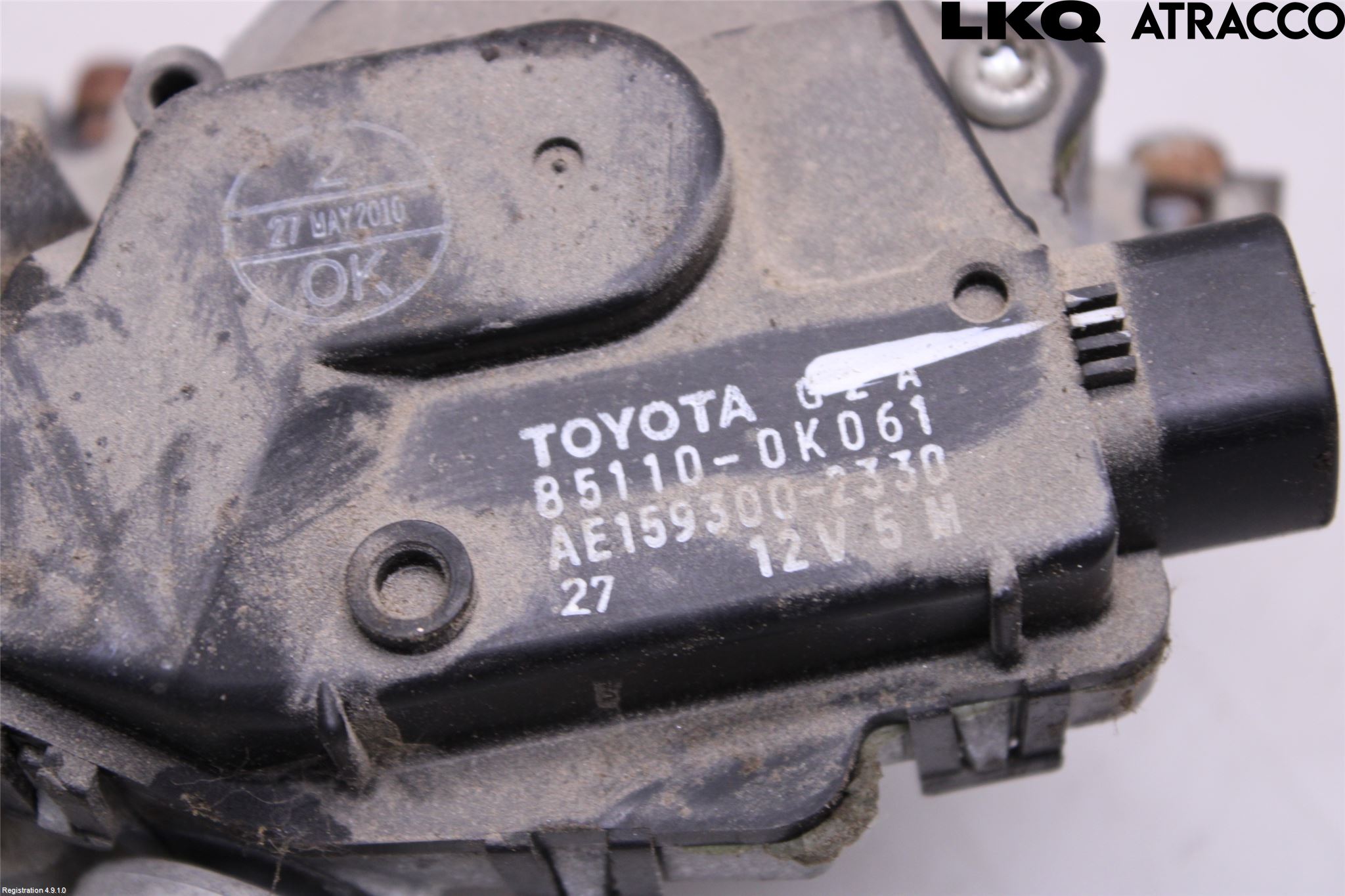 Toyota HILUX 05-16 Torkarmotor Vindruta
