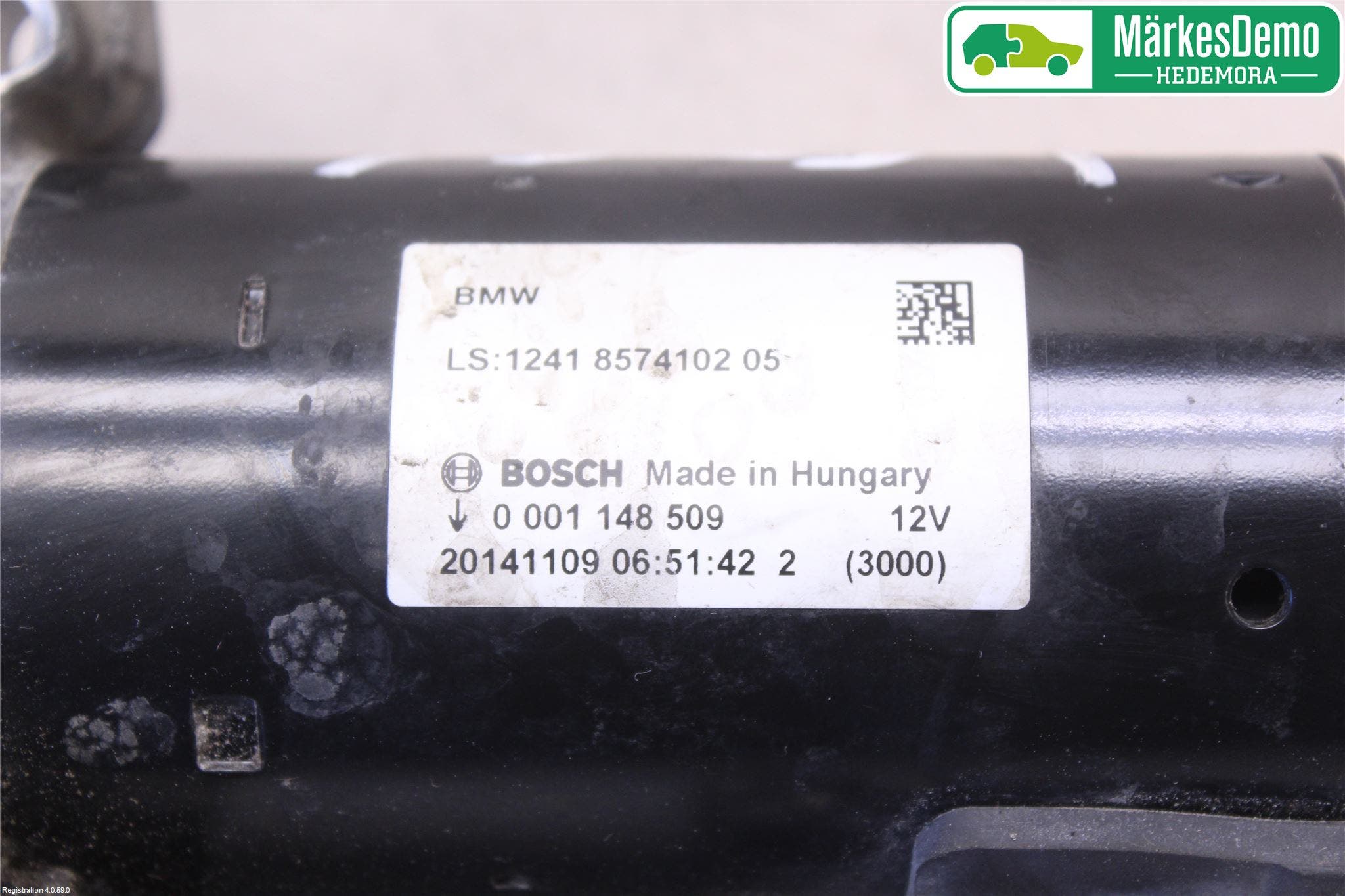 BMW 3 F30/F31/F80 12-19 Startmotor Diesel