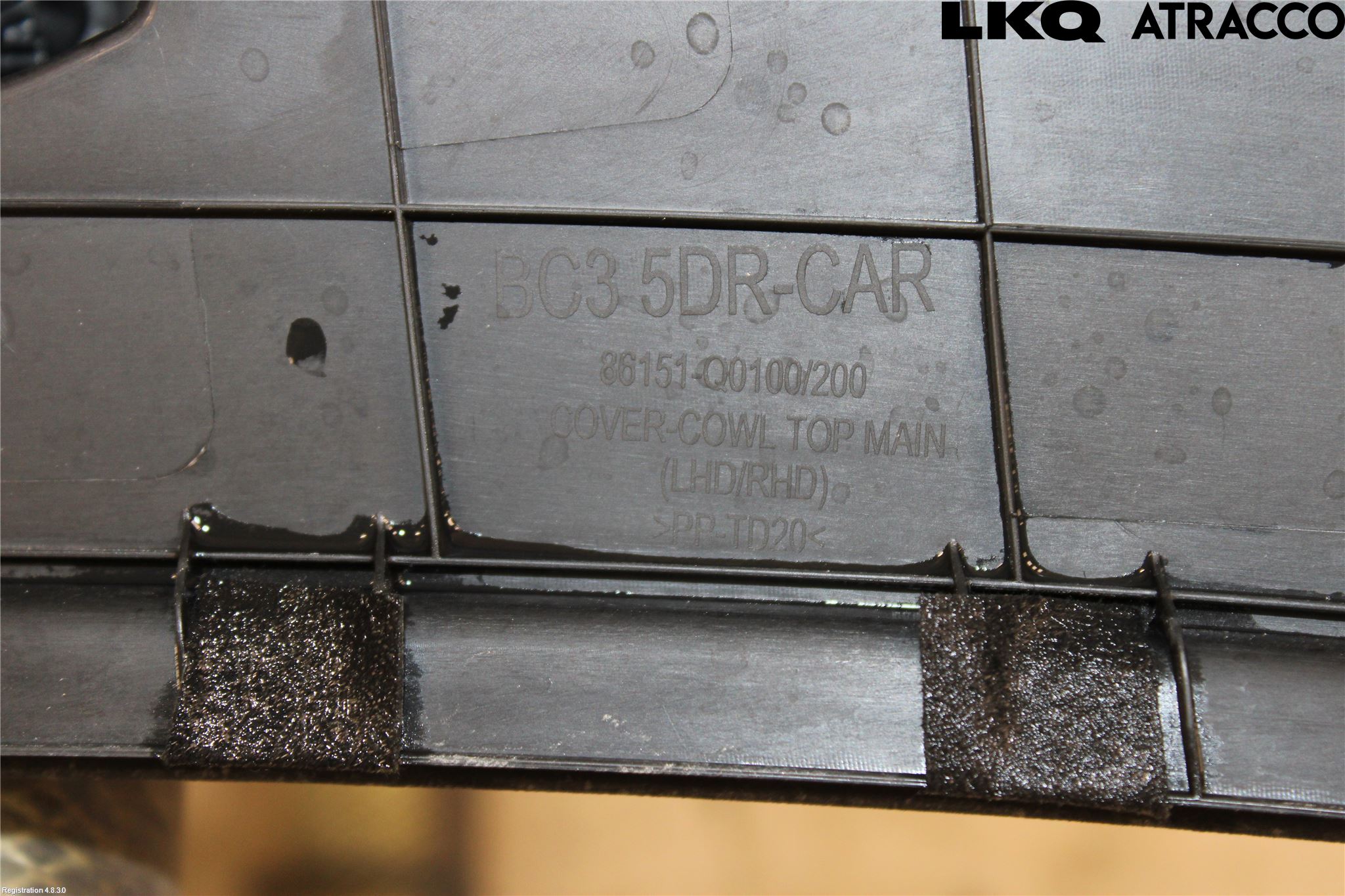 Hyundai BAYON BC3 21- Torpedplåt-Torpedplast