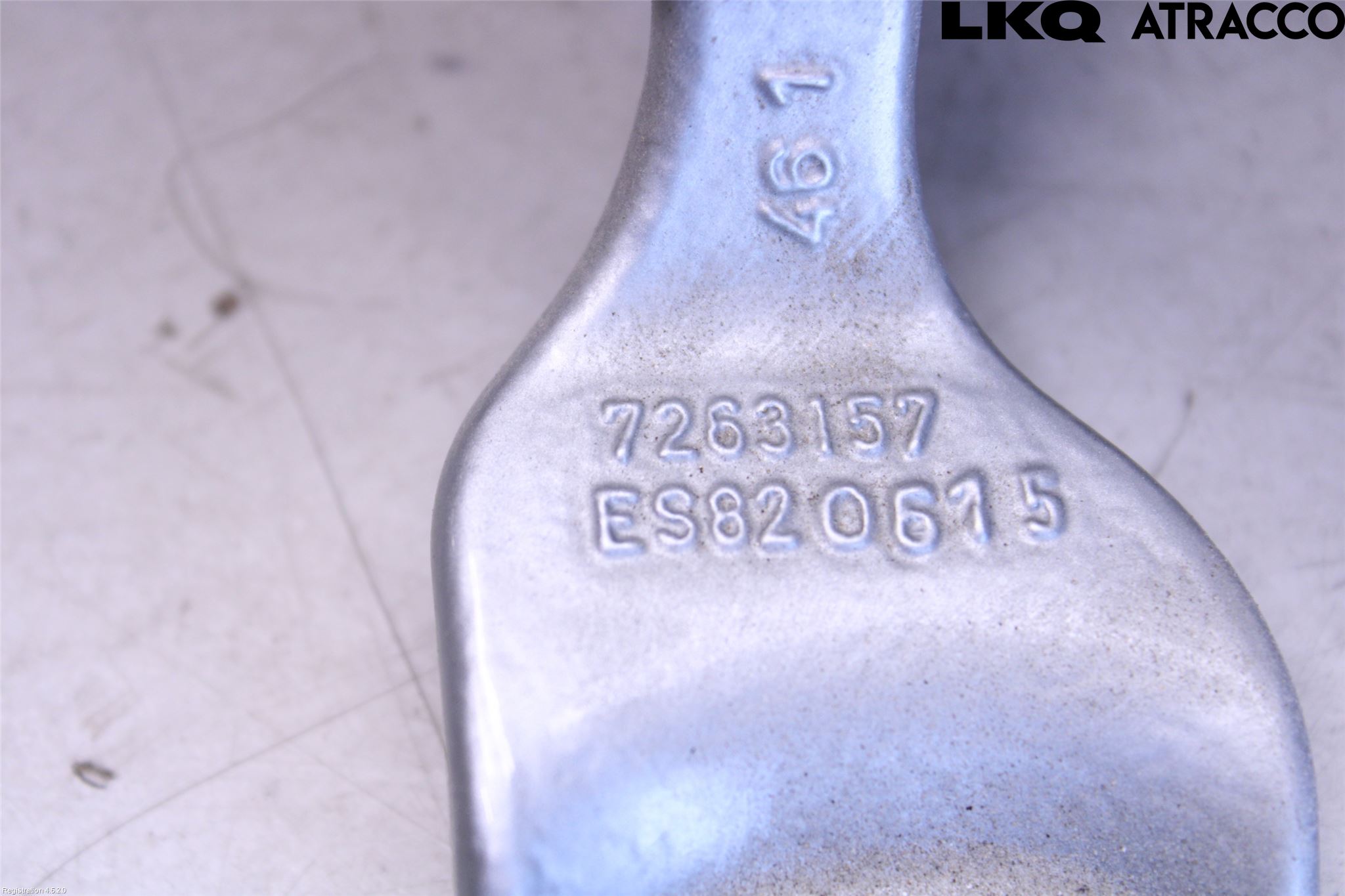 BMW 3 F30/F31/F80 12-19 Bakluckegångjärn Vä