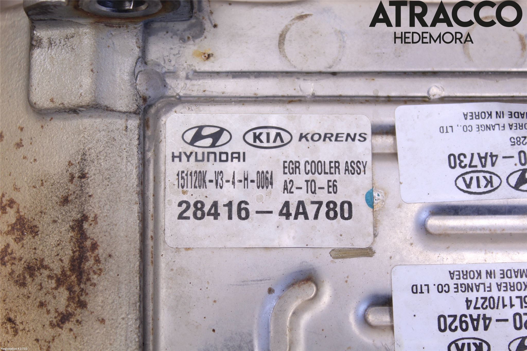 Hyundai H-1/STAREX 08-21 Avgaskylare
