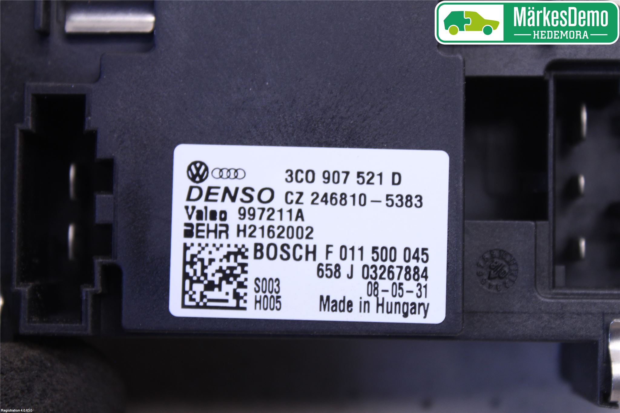 Audi A3/S3 05-13 Värmefläktsmotstånd