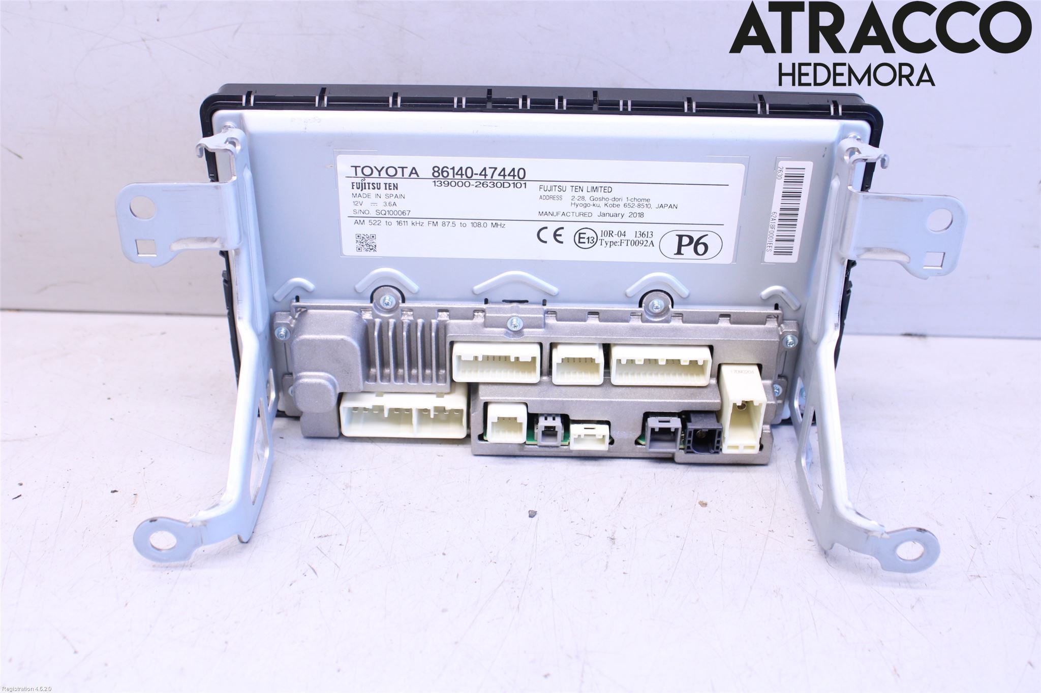 Toyota PRIUS (ZVW50) 16-21 Multifunktionsdisplay