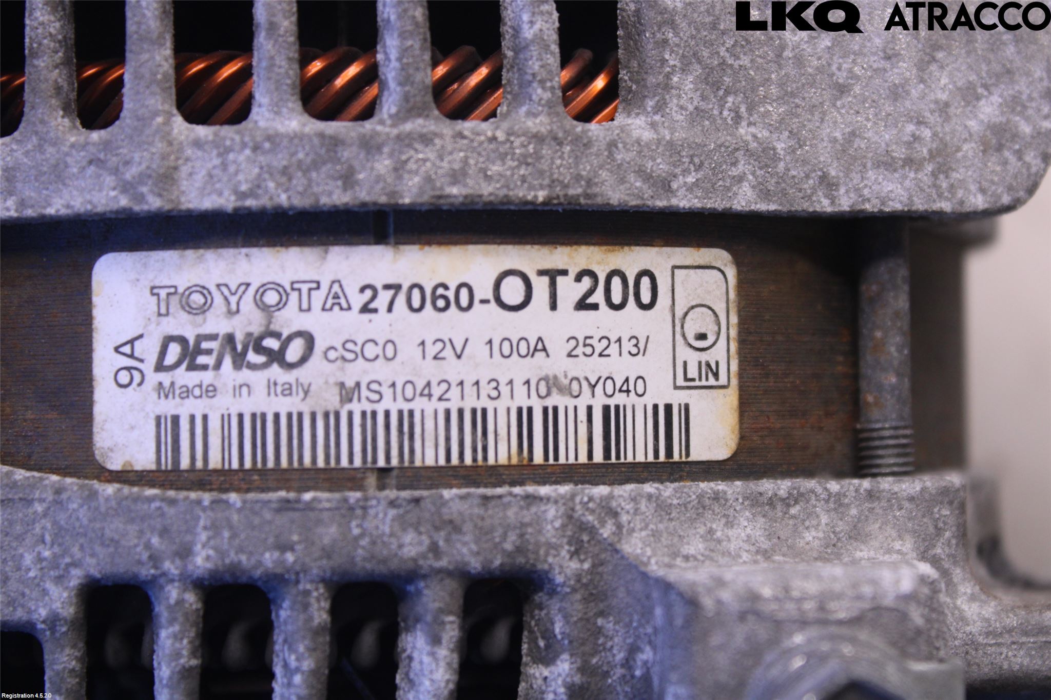 Toyota AURIS 13-19 Generator