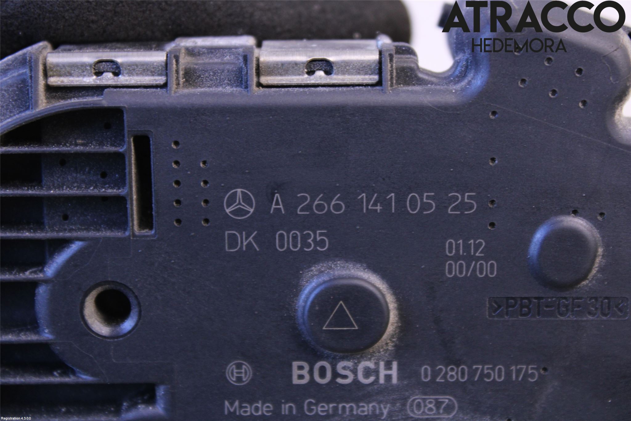 Mercedes-Benz MB C-KLASS (W204) 07-15 Injspjällhus