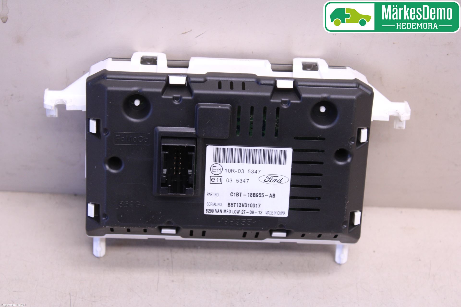 Ford FIESTA 13-17 Kontrolldisplay