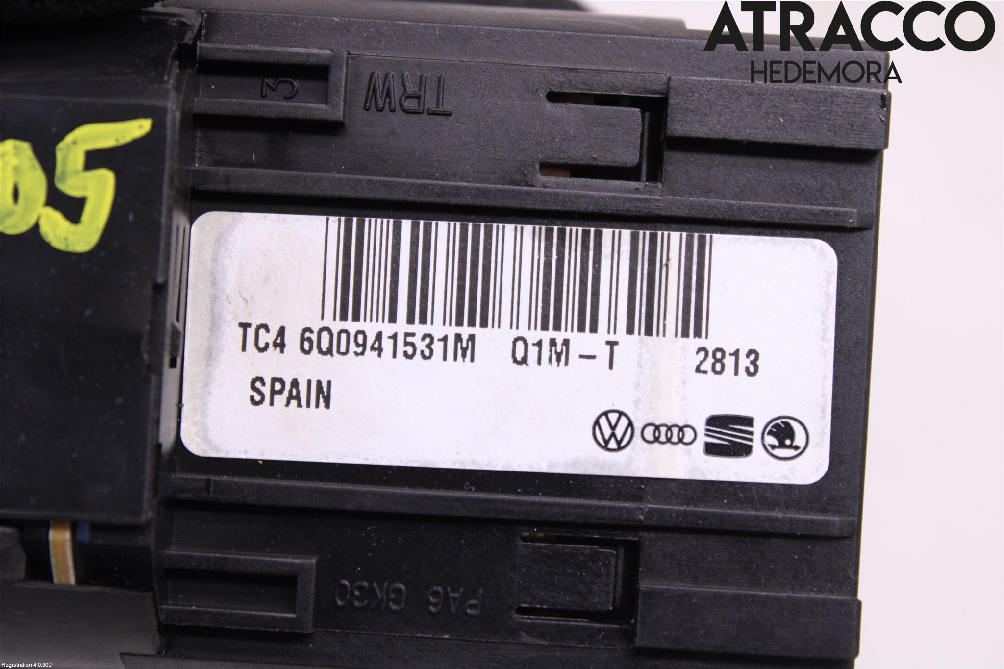 Volkswagen VW TRANSP/CARAVELLE (T5) 04-15 Strömställare Ljus