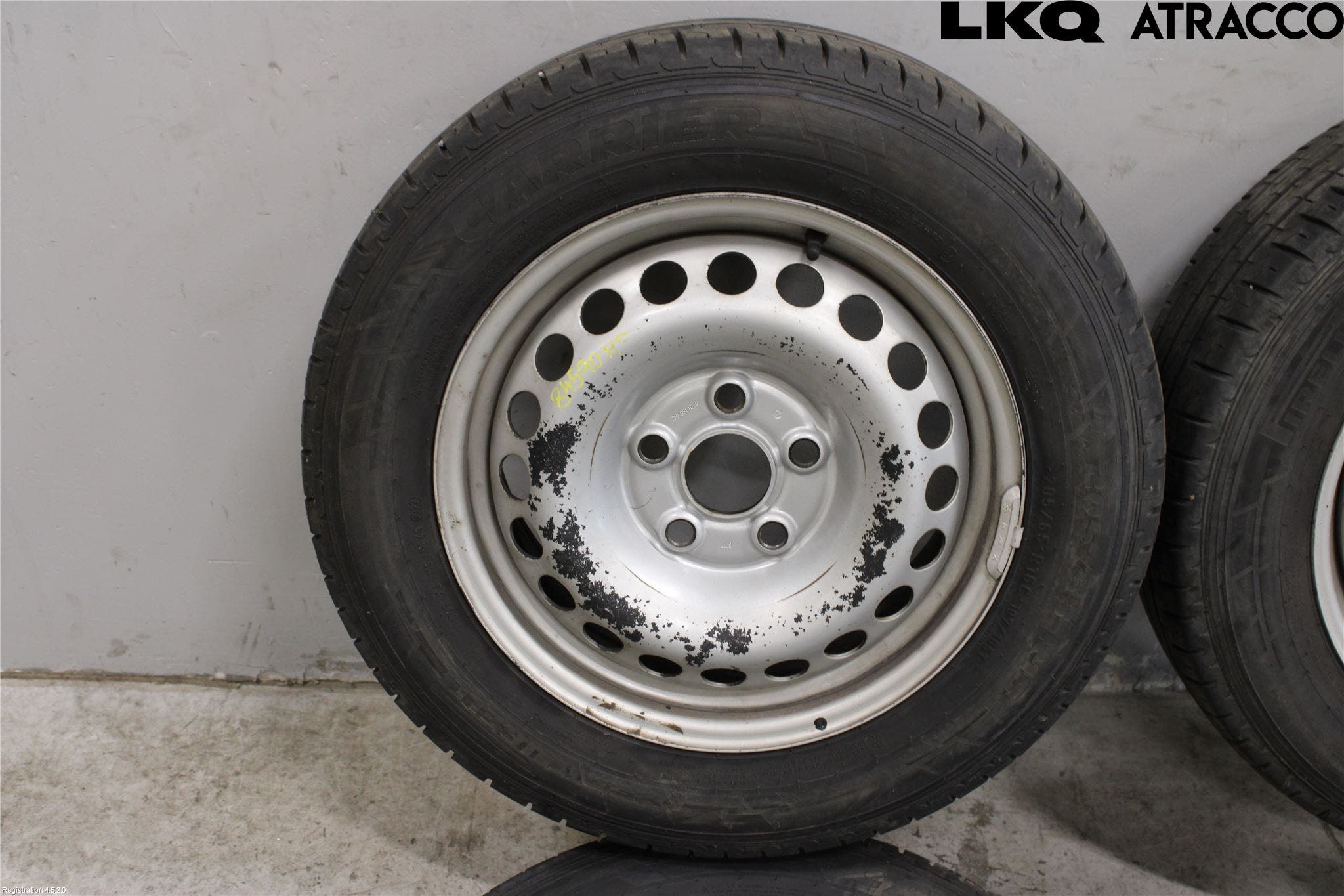 Volkswagen VW TRANSP/CARAVELLE (T6) 16-22 Sommardäck Plåtfälg 4St