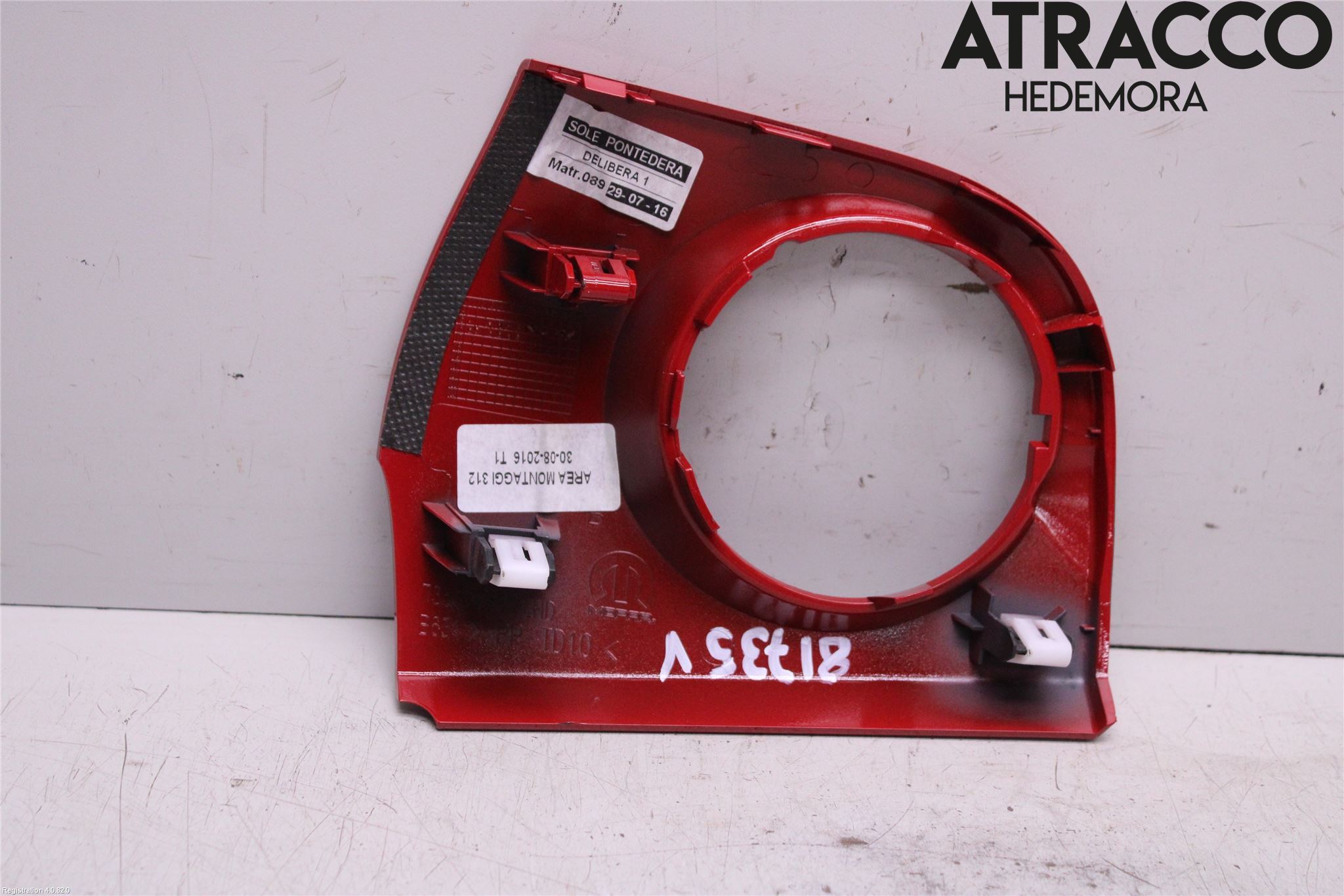 Fiat 500 07- Instrumentbräda Inlägg-Dekorlist