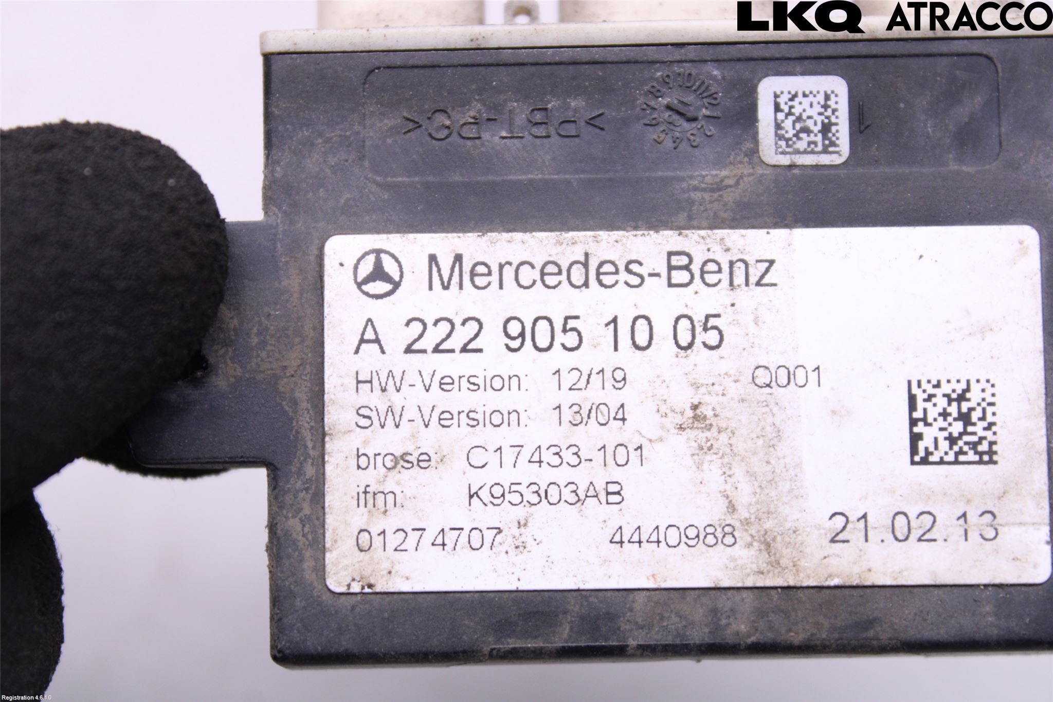 Övriga MB S-CLASS AMG (W221) Styrenhet Baklucka