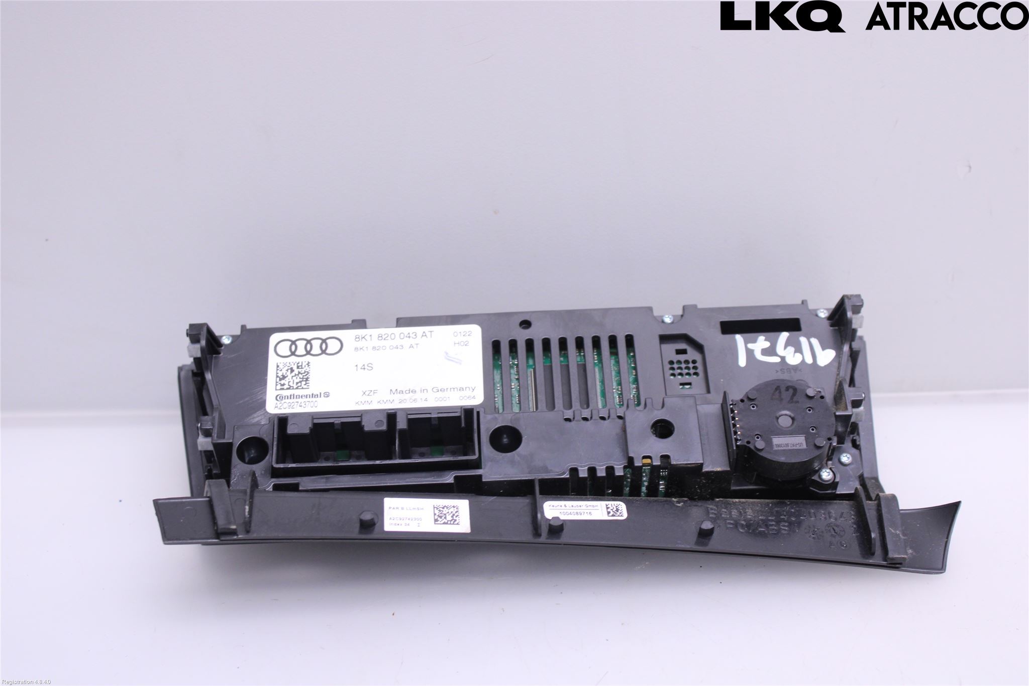 Audi Q5 09-16 Ac Styrenhet Ac Manöveren