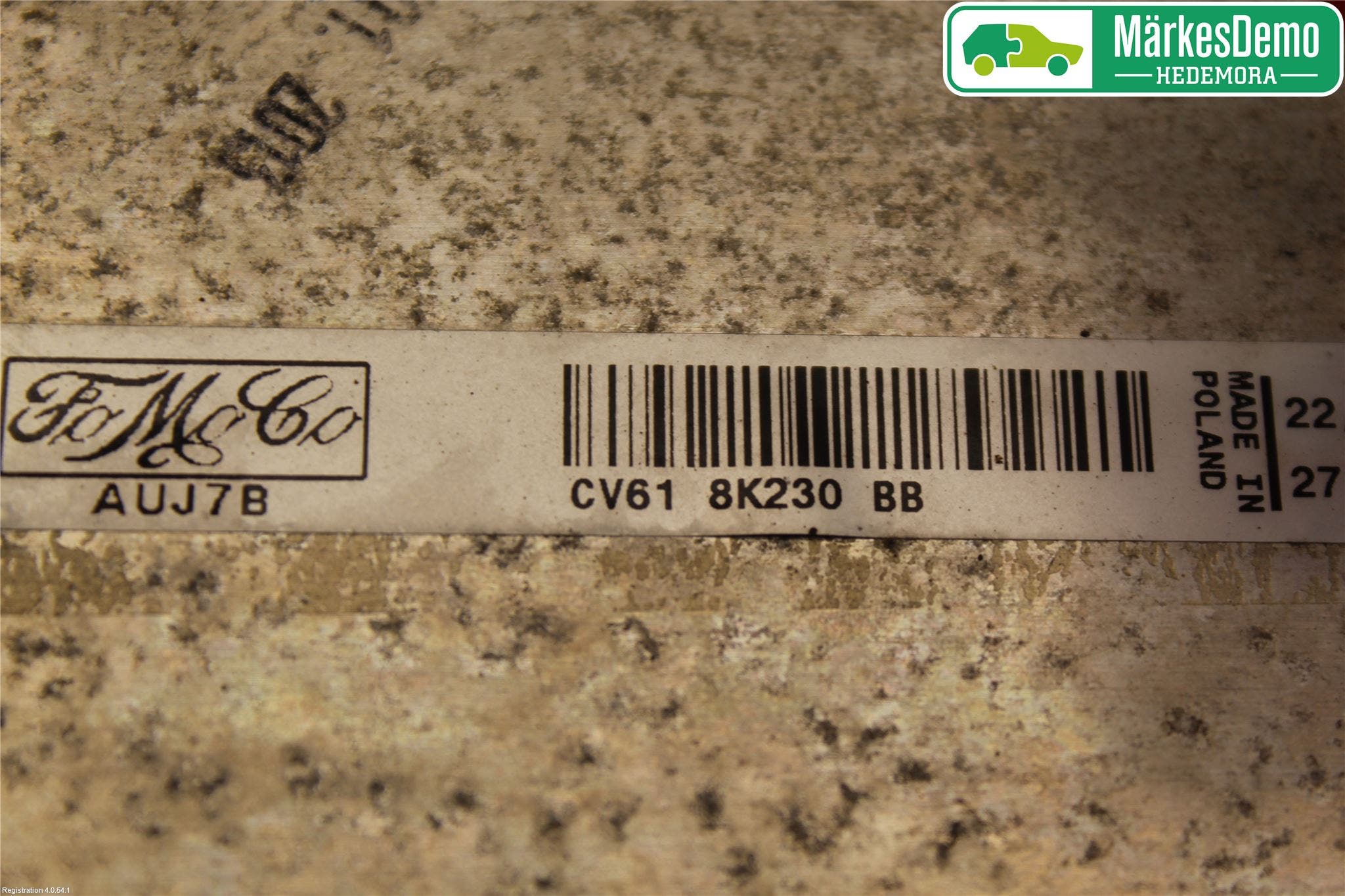 Ford FOCUS 11-14 Laddluft-Intercooler Kyl