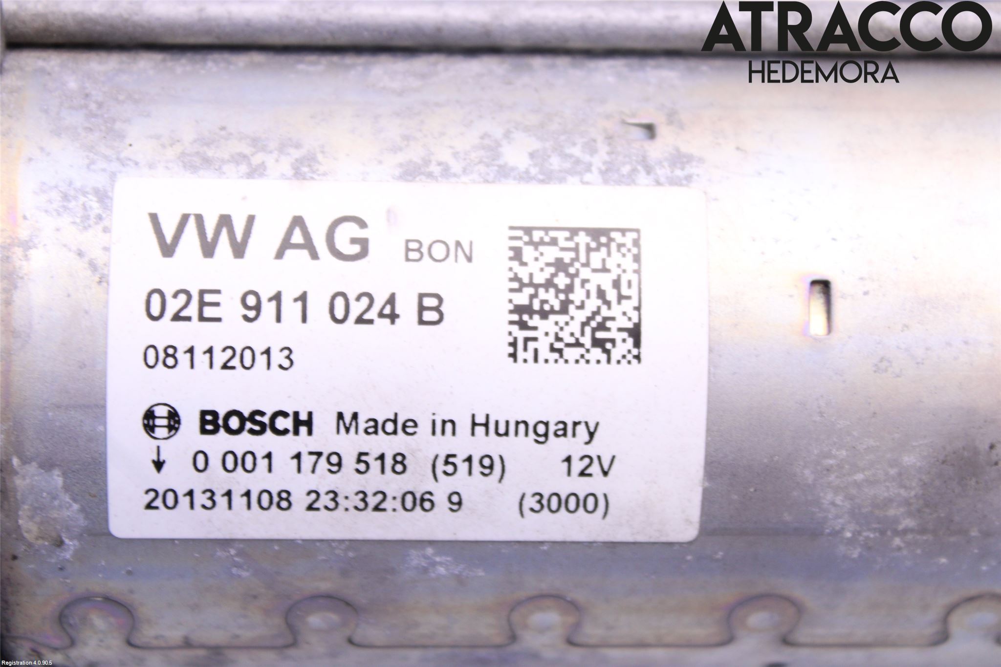 Audi Q3 8U 12-18 Startmotor