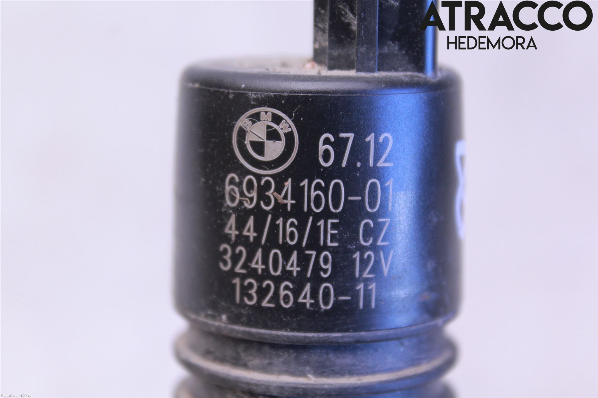 BMW 5 F10/F11/F18 09-17 Spolarpump Vindruta