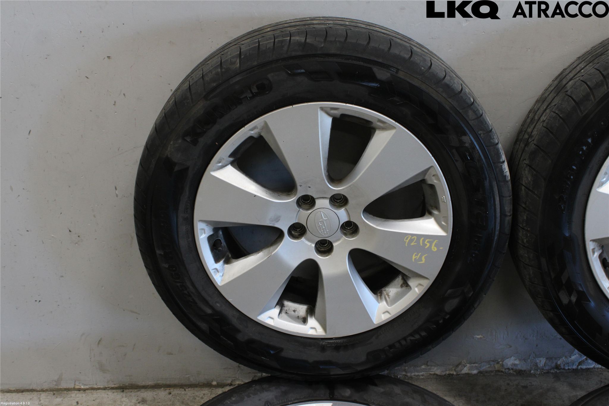 Subaru OUTBACK 10-15 Sommardäck Alumfälg 4St