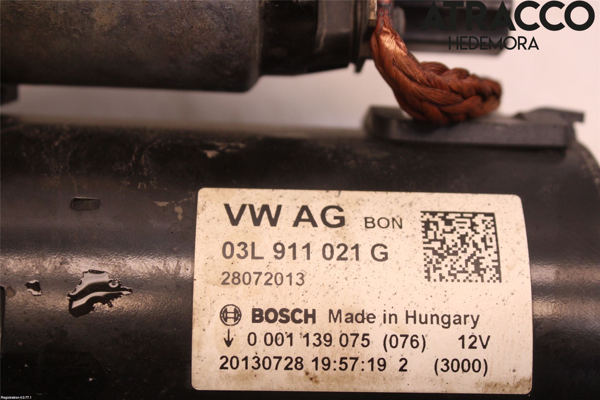 Audi A4 ALLROAD 09-16 Startmotor Diesel