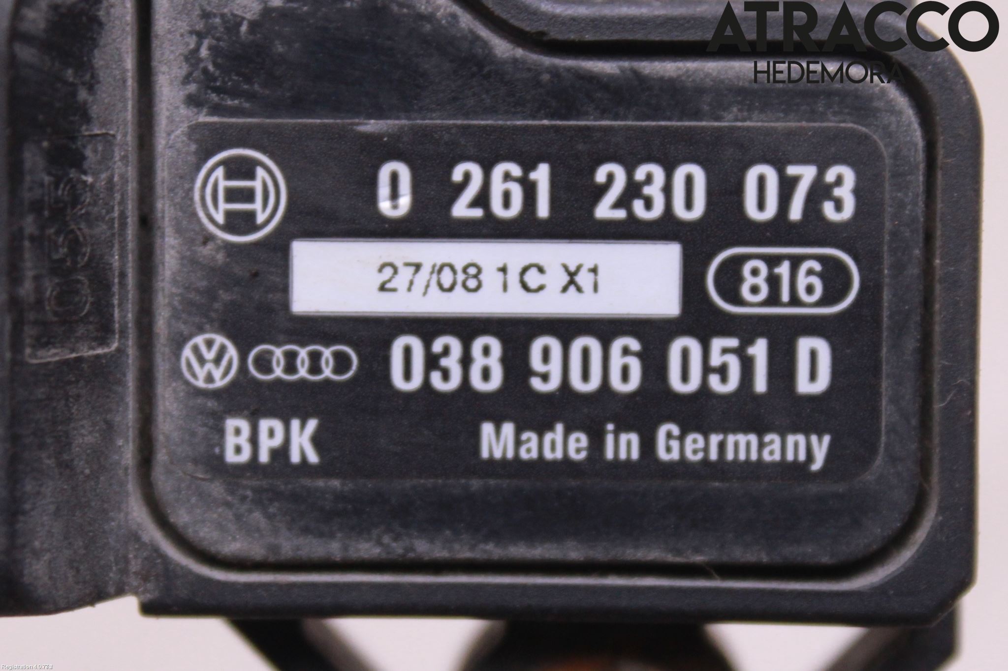 Volkswagen VW PASSAT CC 08-16 Injmappsensor