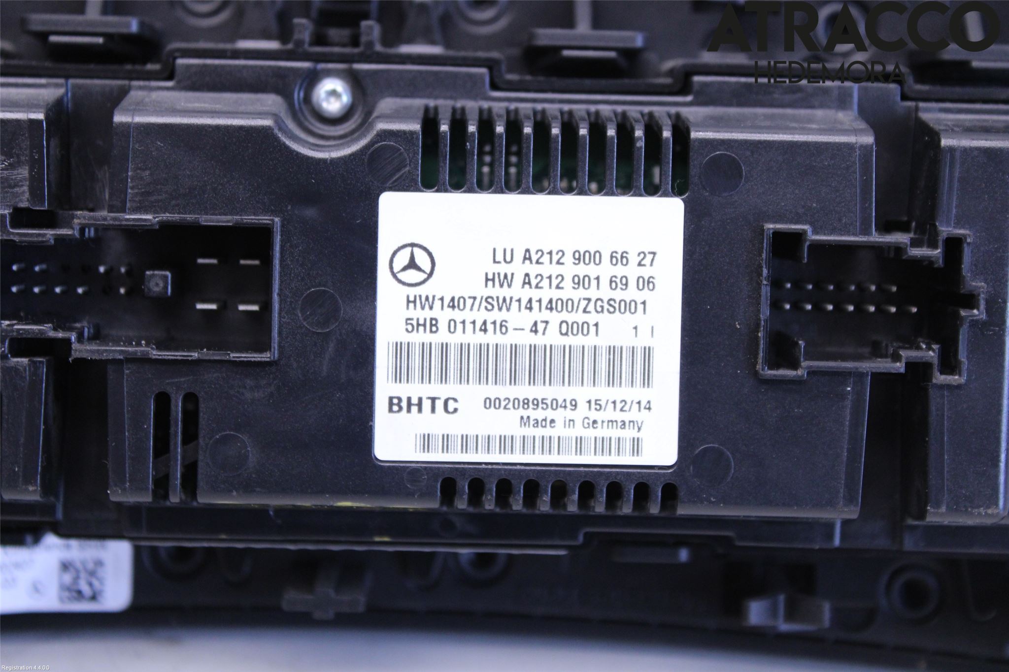 Mercedes-Benz MB E-KLASS (W212) 09-16 Ac Styrenhet Ac Manöveren