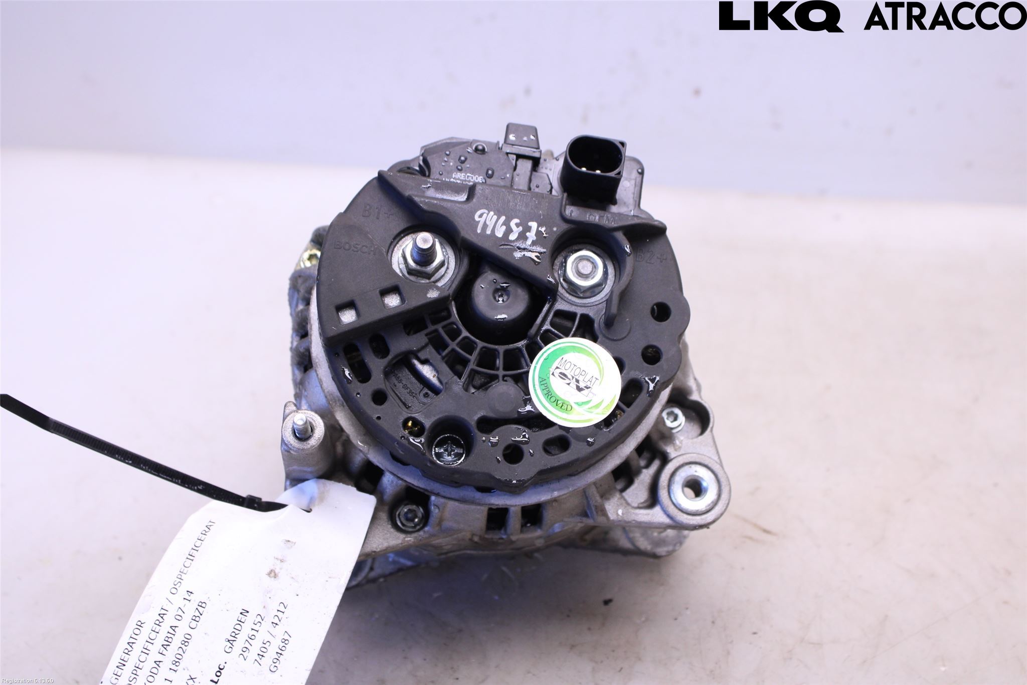 Skoda FABIA 07-14 Generator
