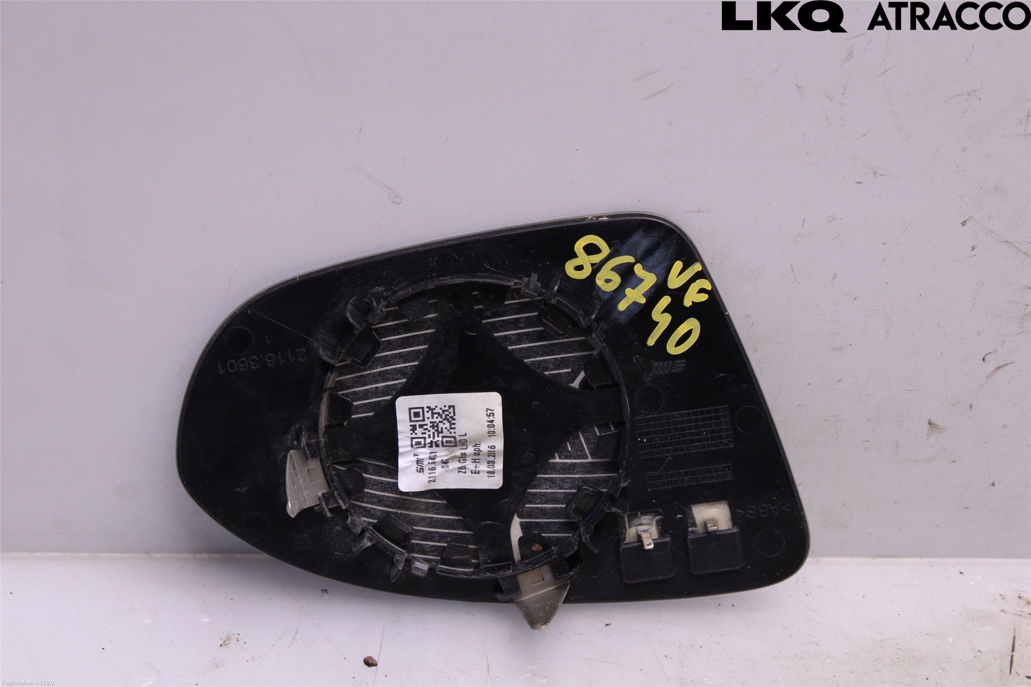 Opel ASTRA K 16-22 Spegelglas Vä