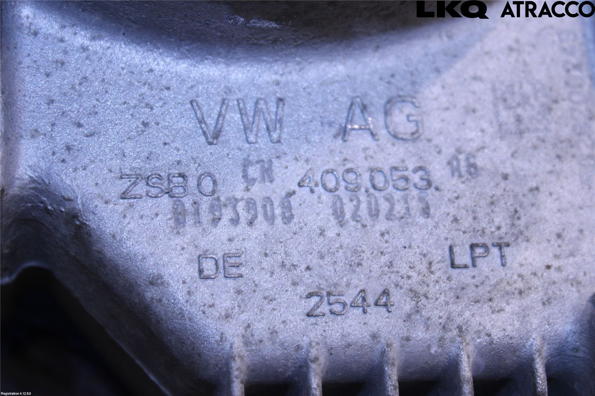Volkswagen VW PASSAT 15-19 Framvagn Diffrential