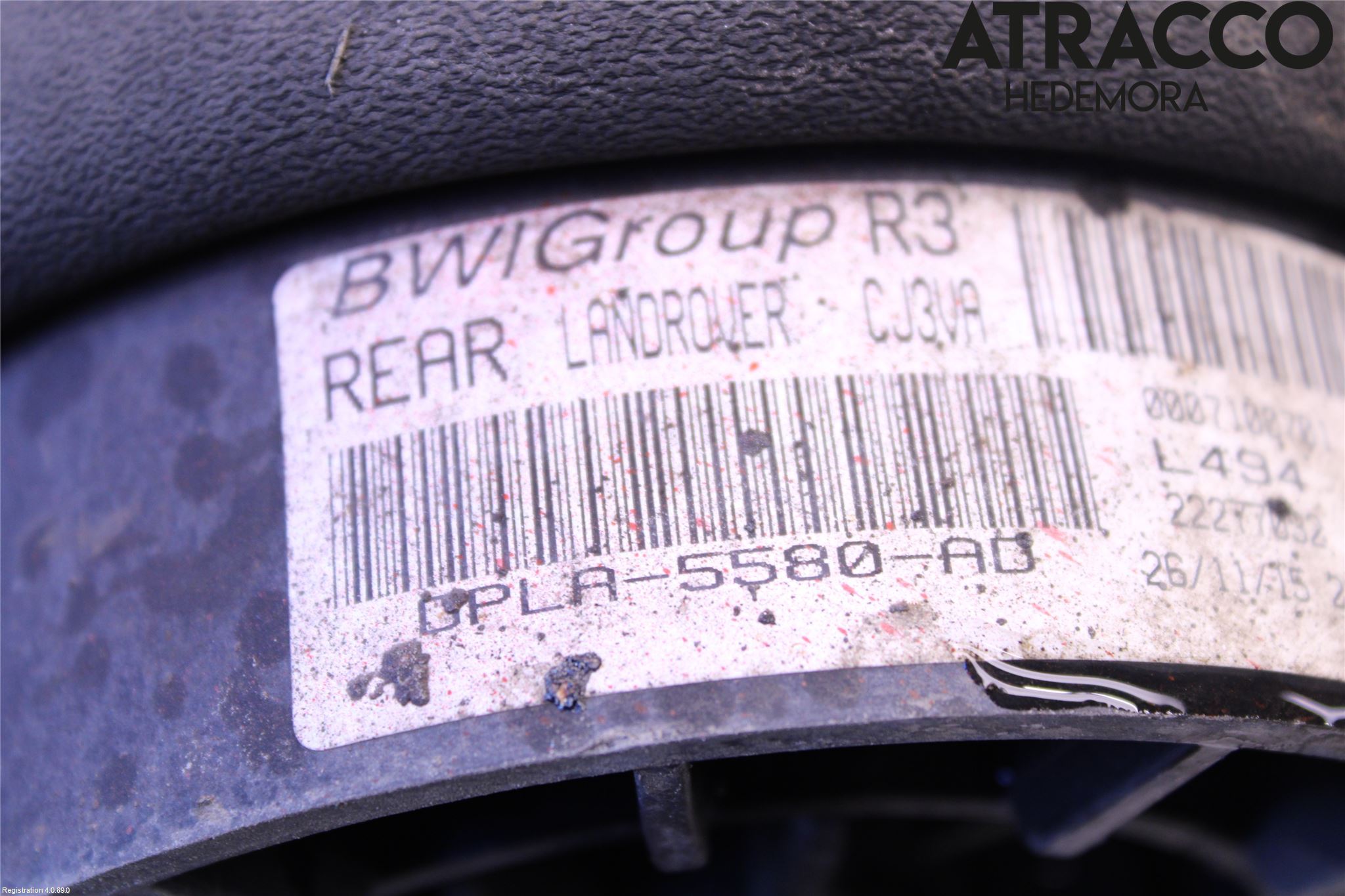 Landrover RANGE ROVER SPORT (L494) 14-22 Nivå-Luftfjädring Bälg