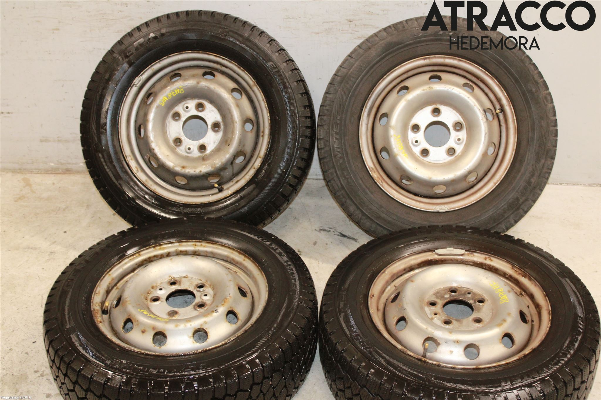 Fiat DUCATO 94-02 Vinterdäck Plåtfälg 4St