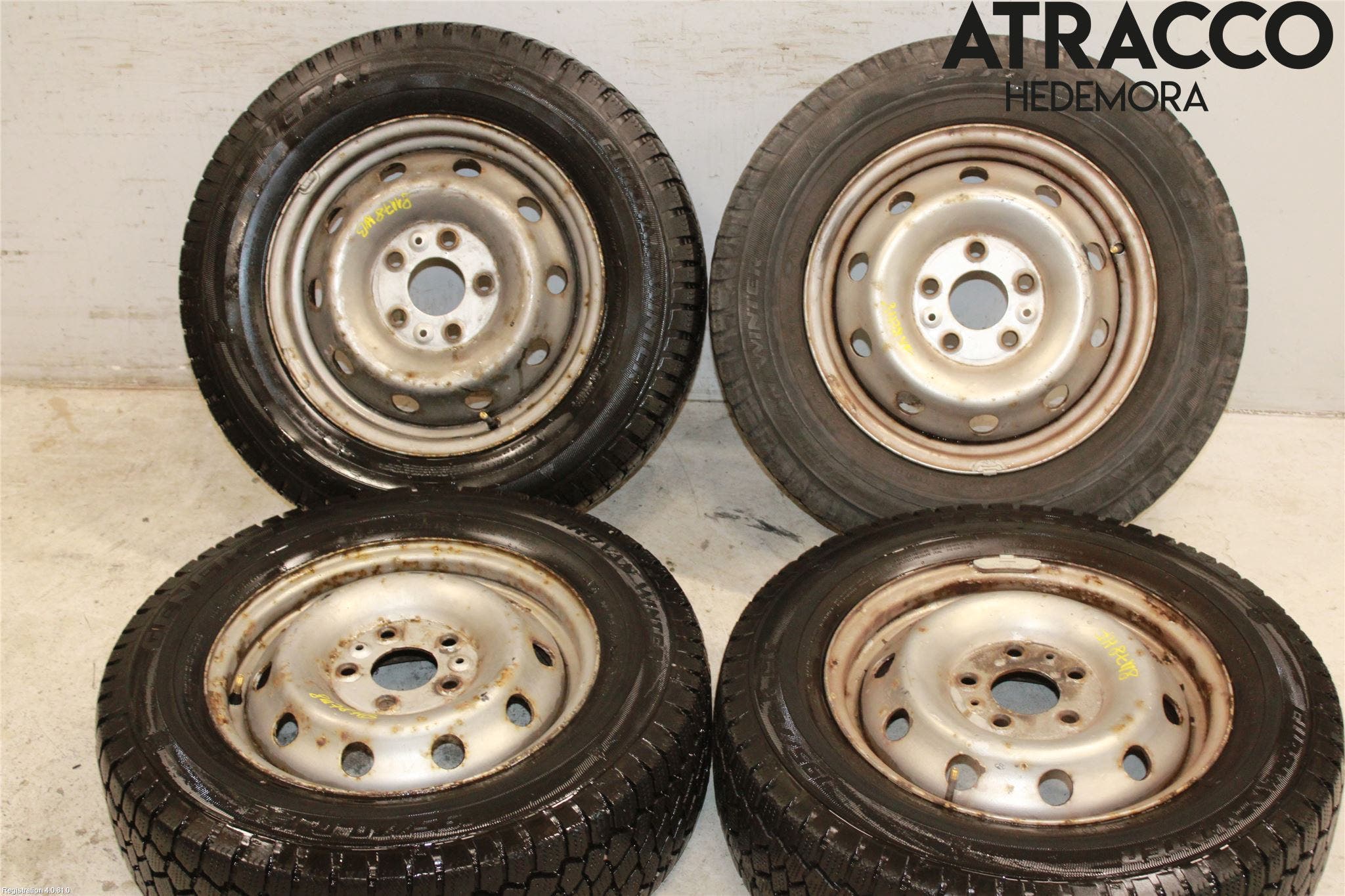 Fiat DUCATO 94-02 Vinterdäck Plåtfälg 4St