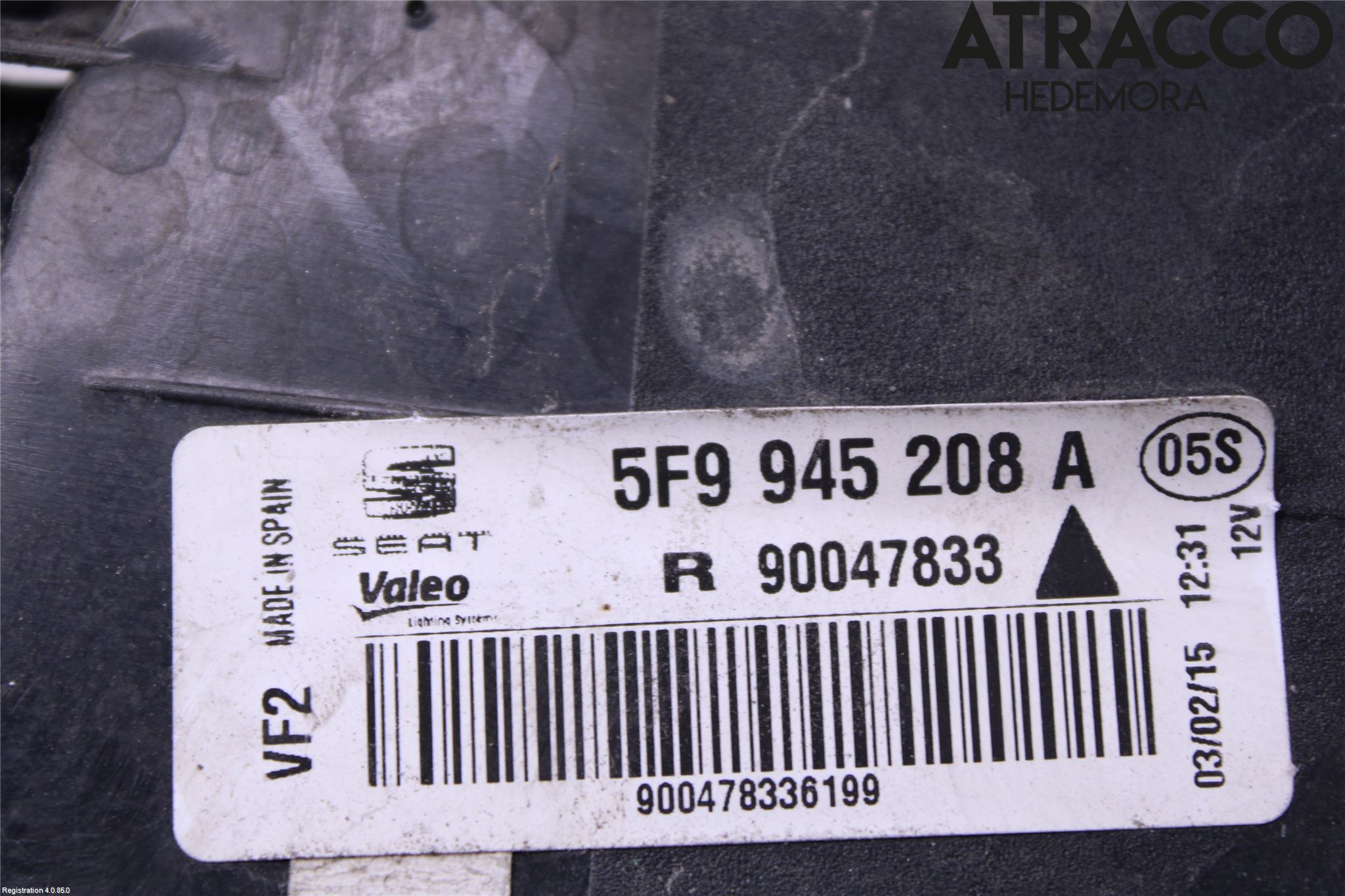 Seat LEON 13-20 Bakljus Höger