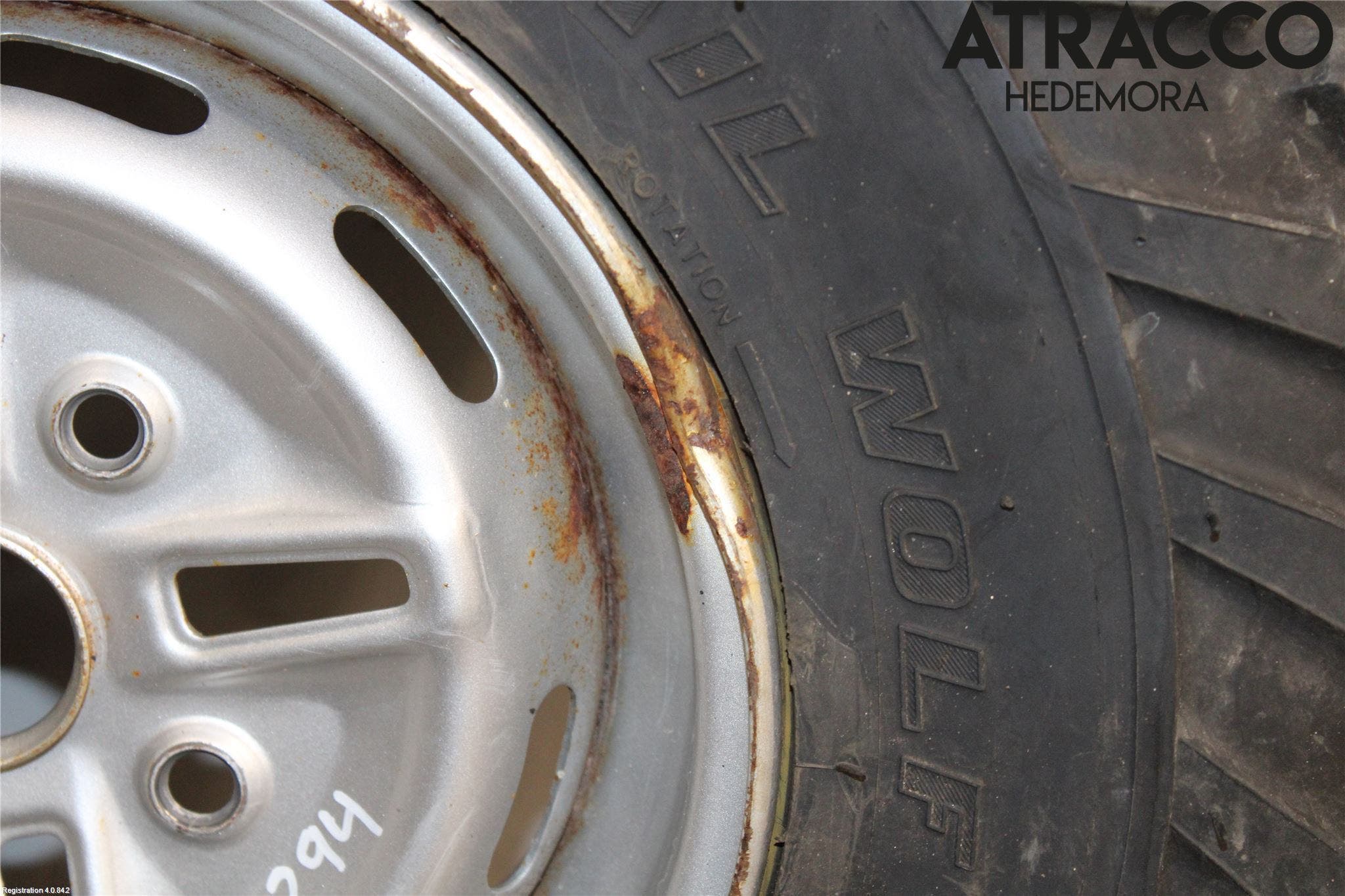 MC och moped ATV YAMAHA Sommardäck Plåtfälg 4St