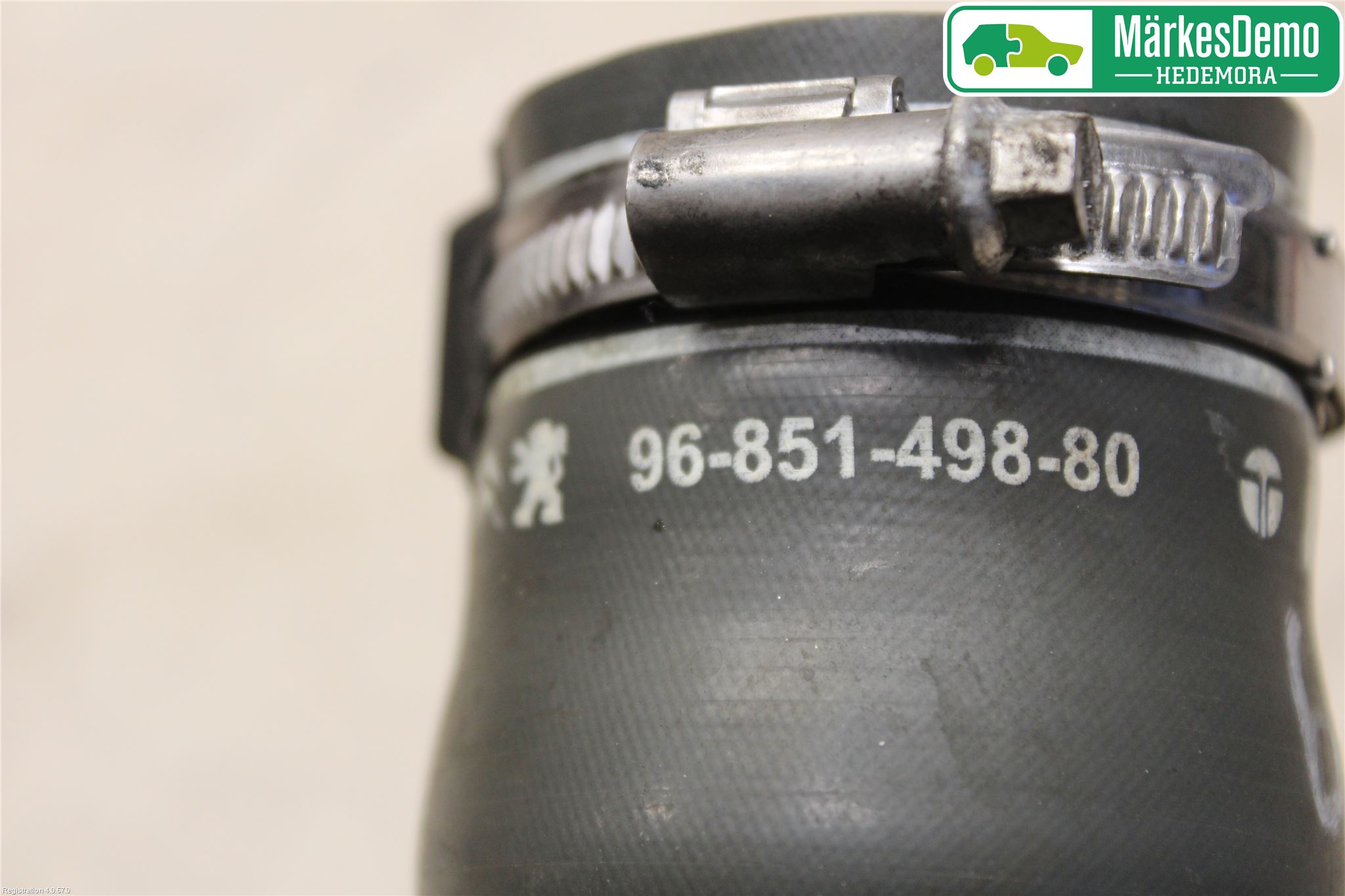 Citroen C5 08-17 Laddluft-Intercoolerrör