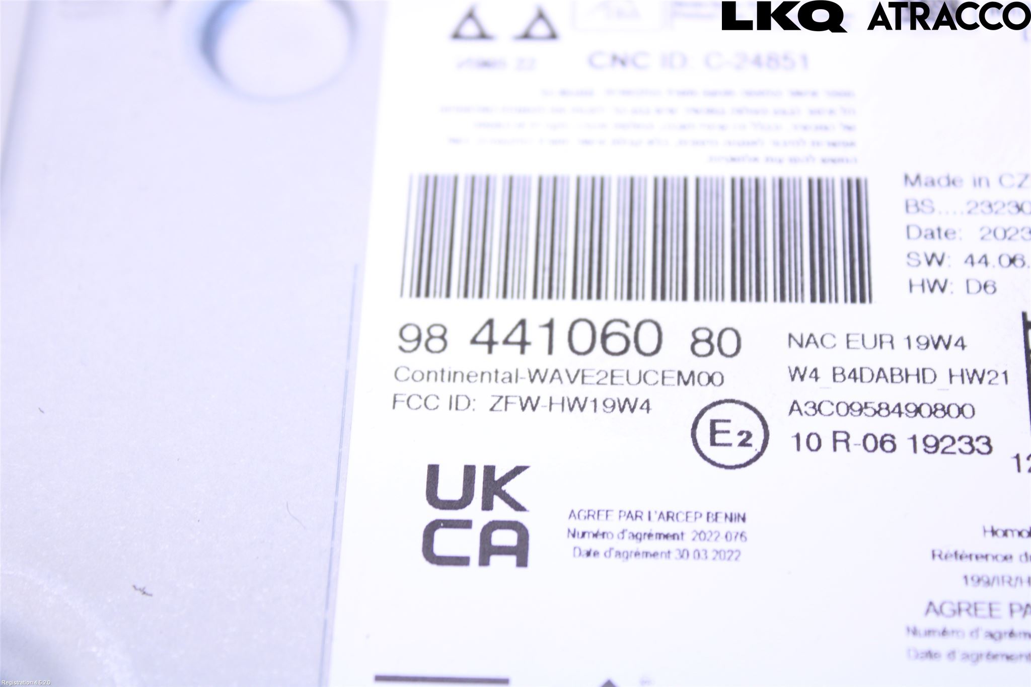 Peugeot 2008/E-2008 20- Cd Radio - Multimediapanel