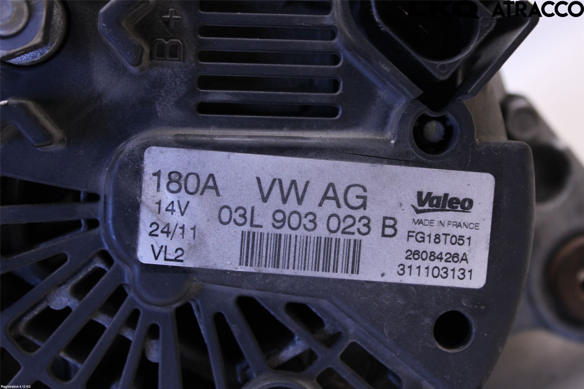 Volkswagen VW PASSAT 11-14 Generator