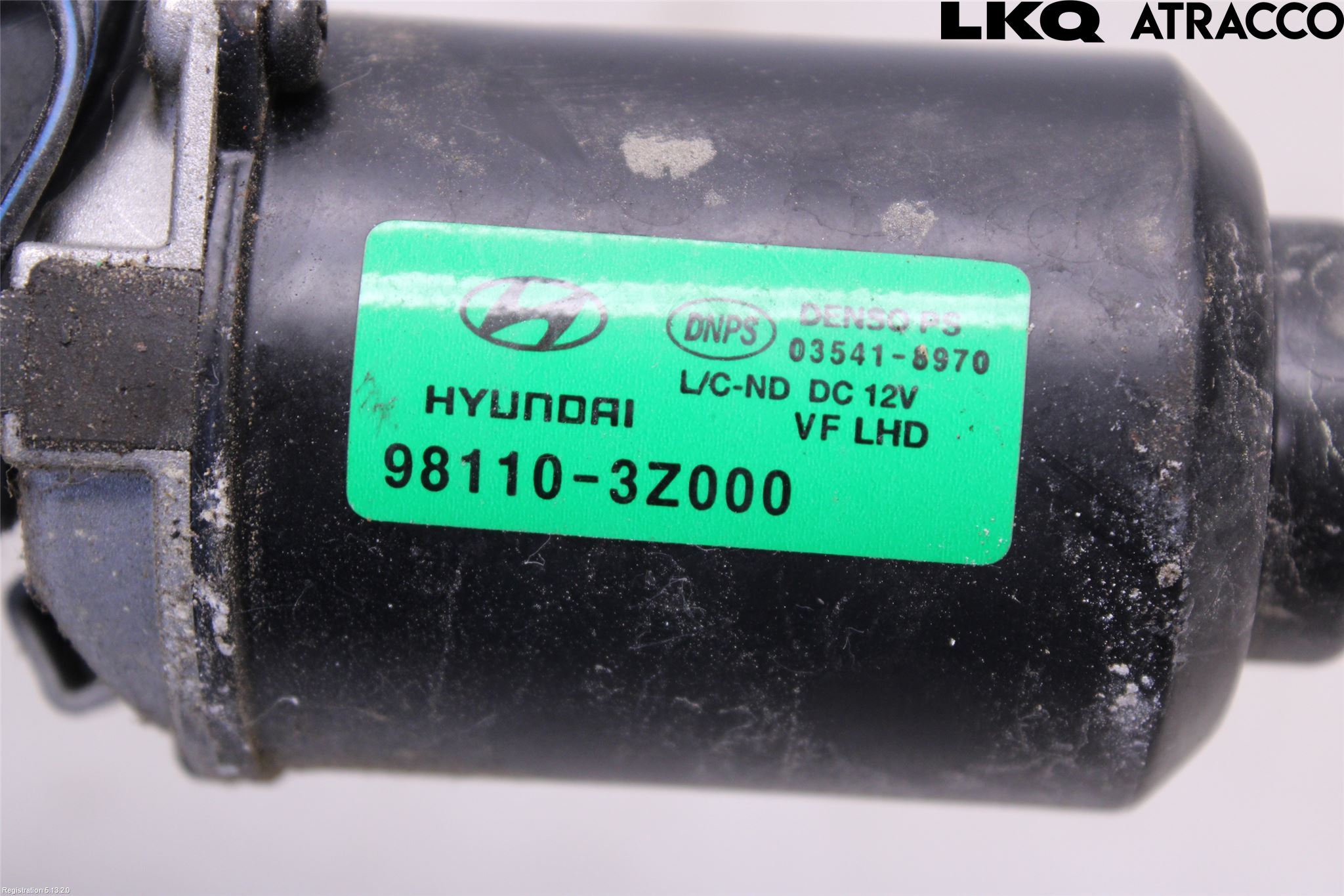 Hyundai i40 08-15 Torkarmotor Vindruta