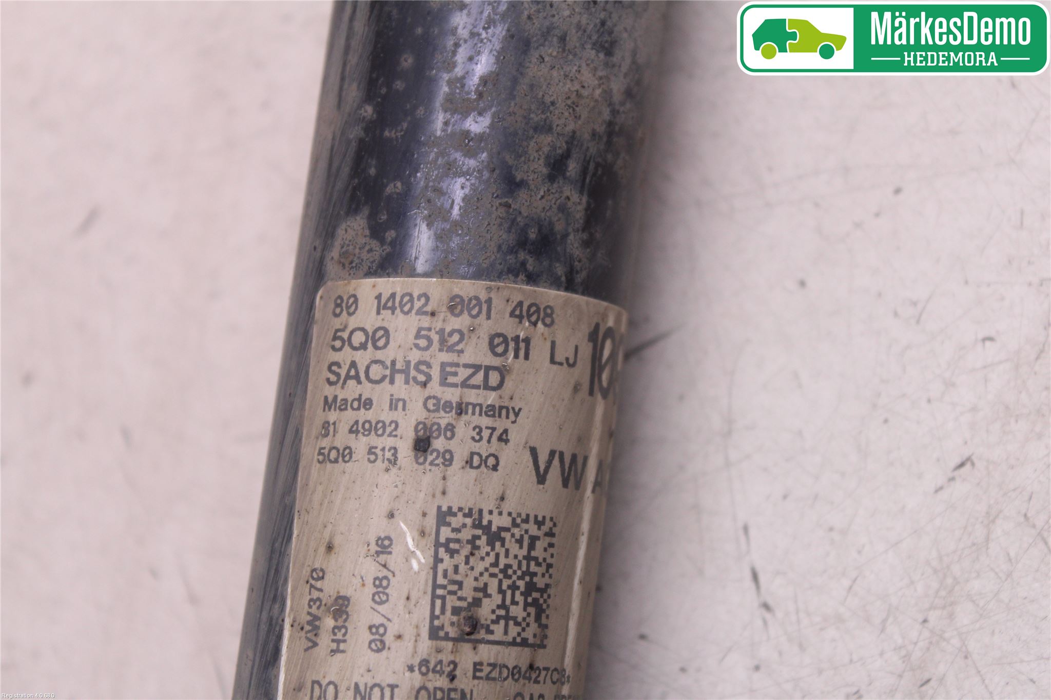 Volkswagen VW GOLF / E-GOLF VII 13-20 Stötdämpare Bak