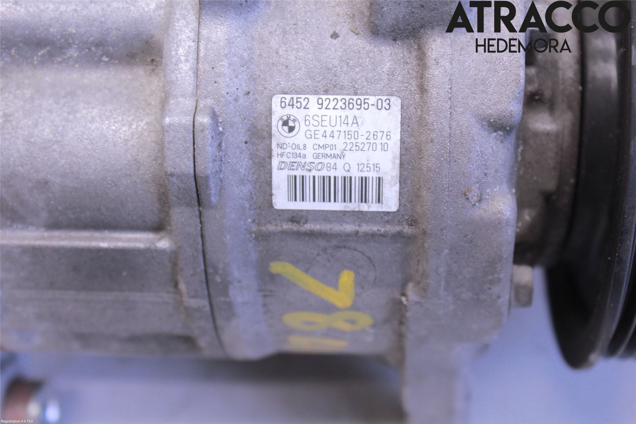 BMW 3 F30/F31/F80 12-19 Ac Kompressor