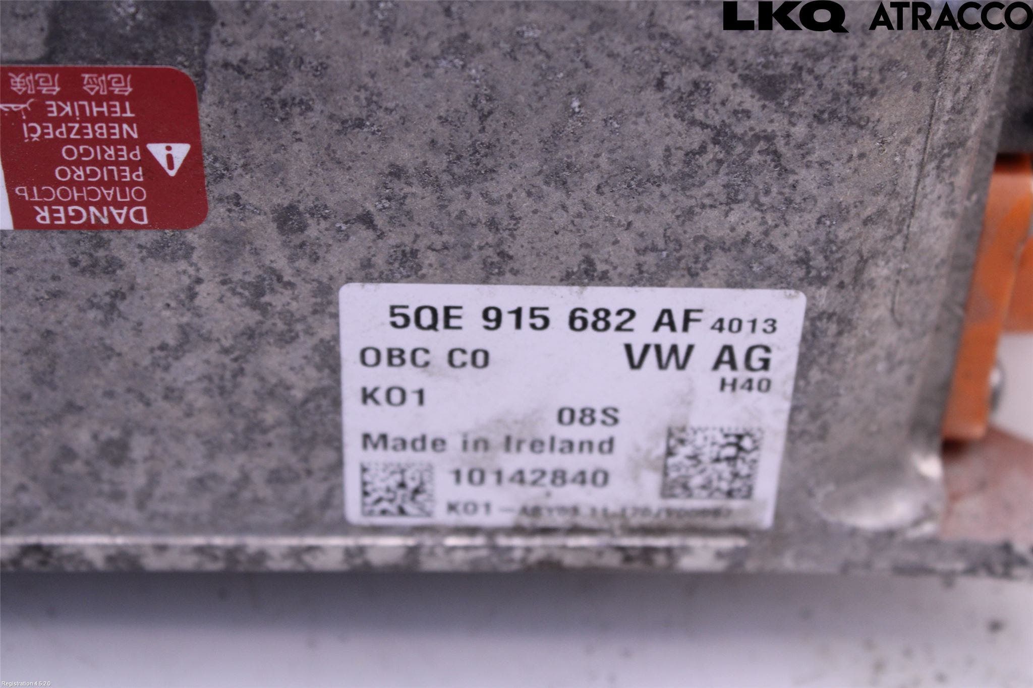 Volkswagen VW PASSAT 15-19 Batteriladdare Högspänning