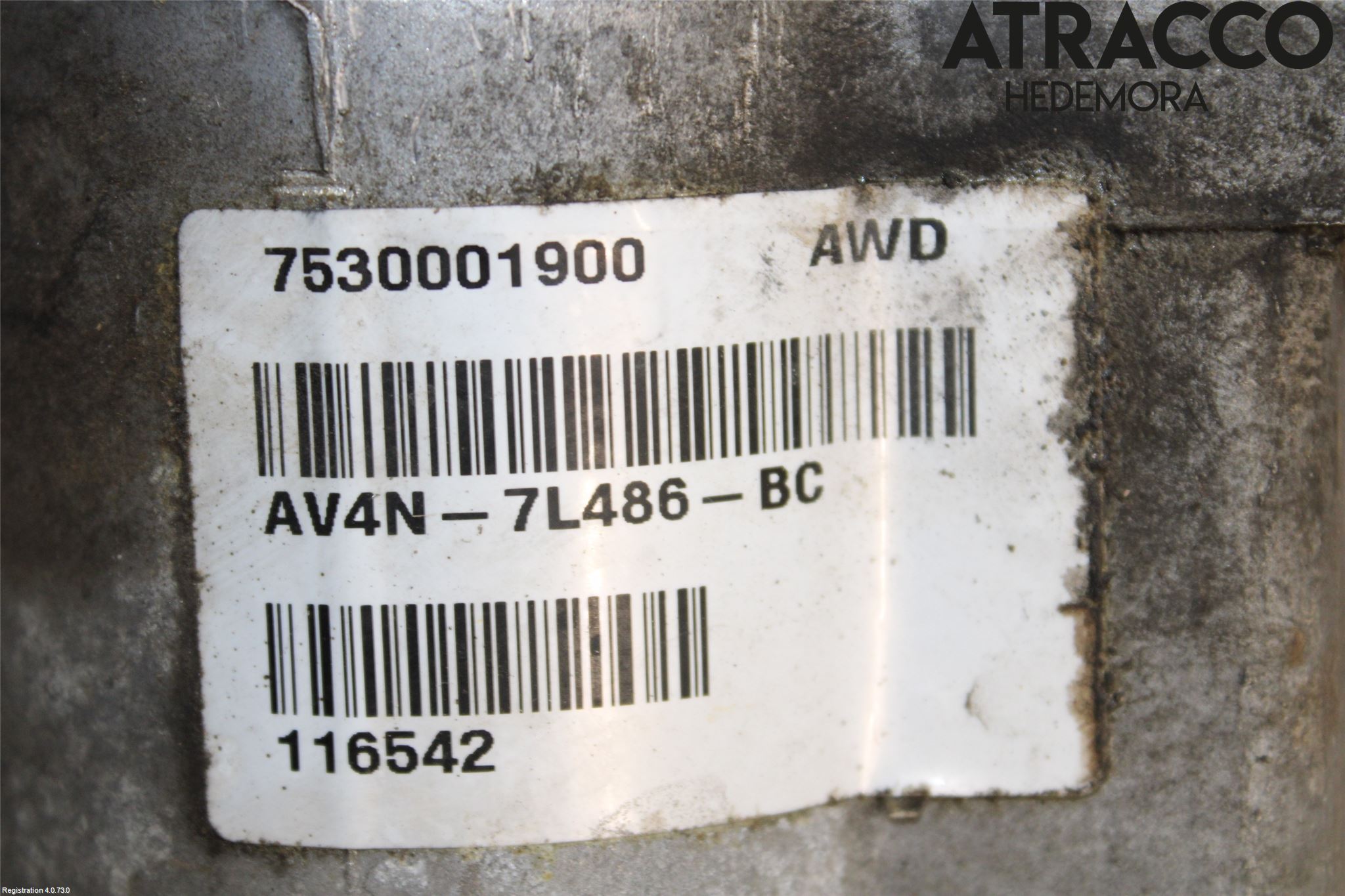 Ford KUGA 08-12 Växel Fördelningslåda