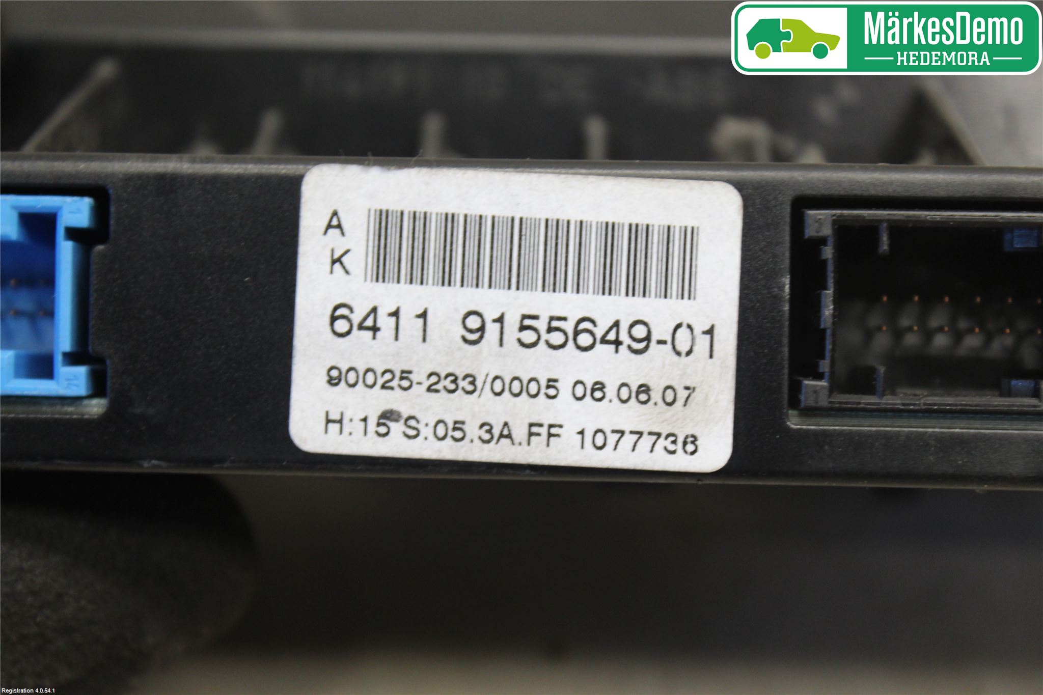 BMW 5 E60/61 Sed/Tou 02-10 Ac Styrenhet Ac Manöveren