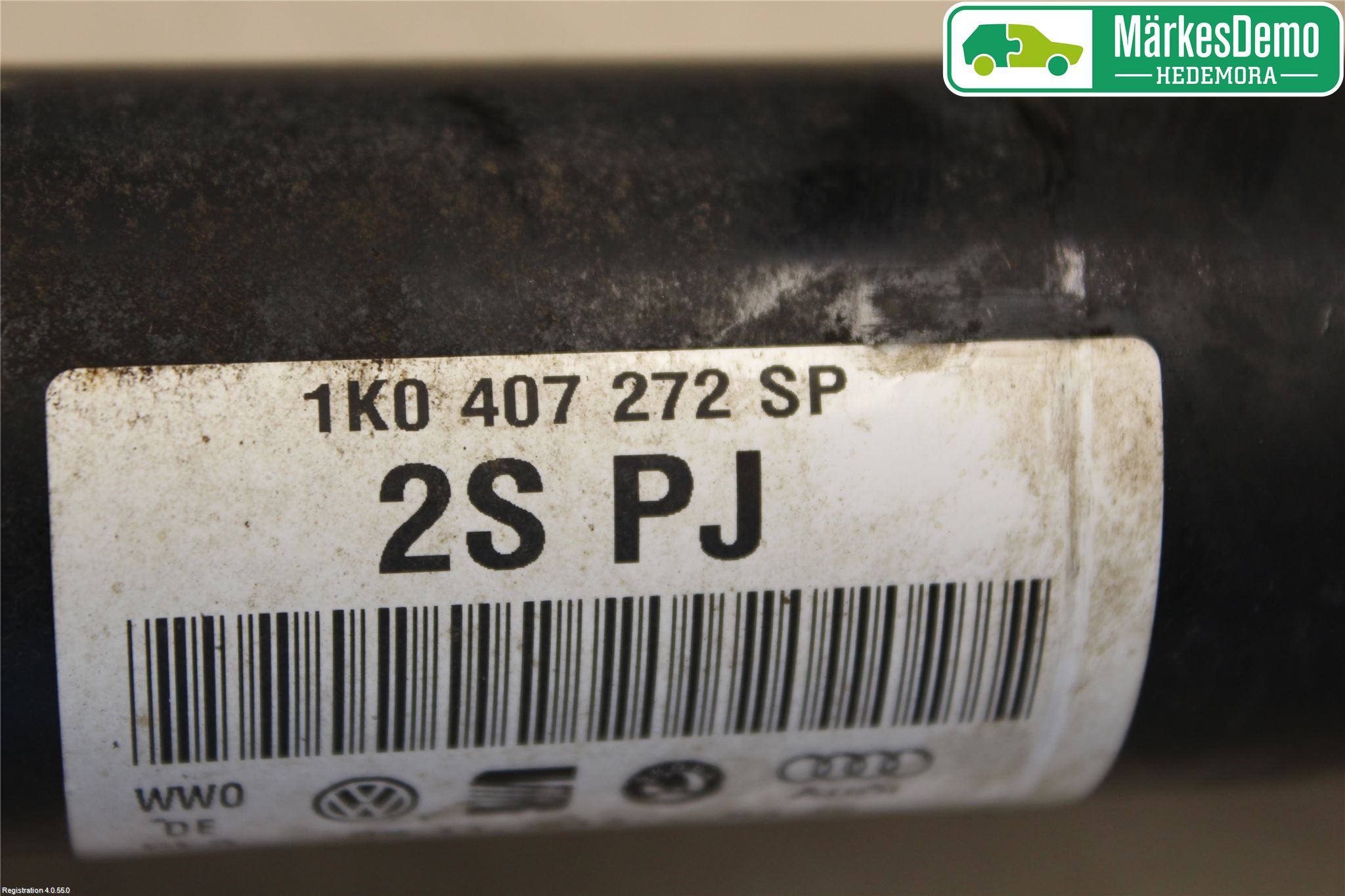 Volkswagen VW GOLF / E-GOLF VII 13-20 Drivaxel Fram Höger