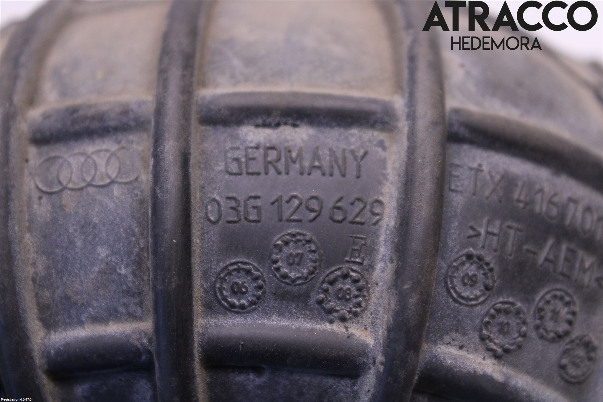 Audi A4 ALLROAD 09-16 Injgummibälg-Slang