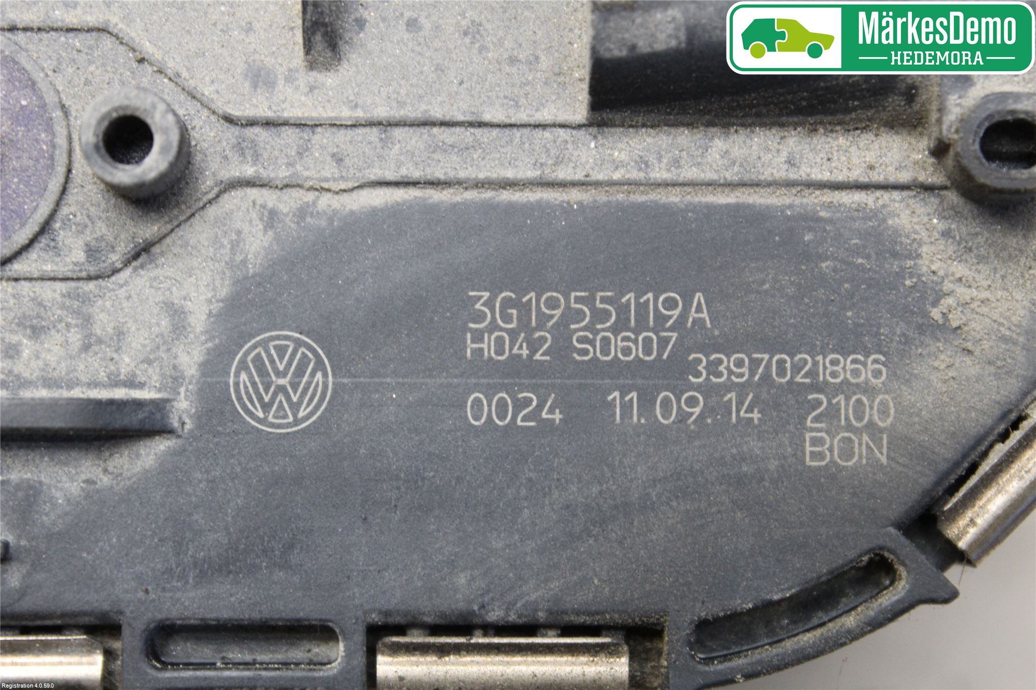 Volkswagen VW PASSAT 15-19 Torkarmotor Vindruta