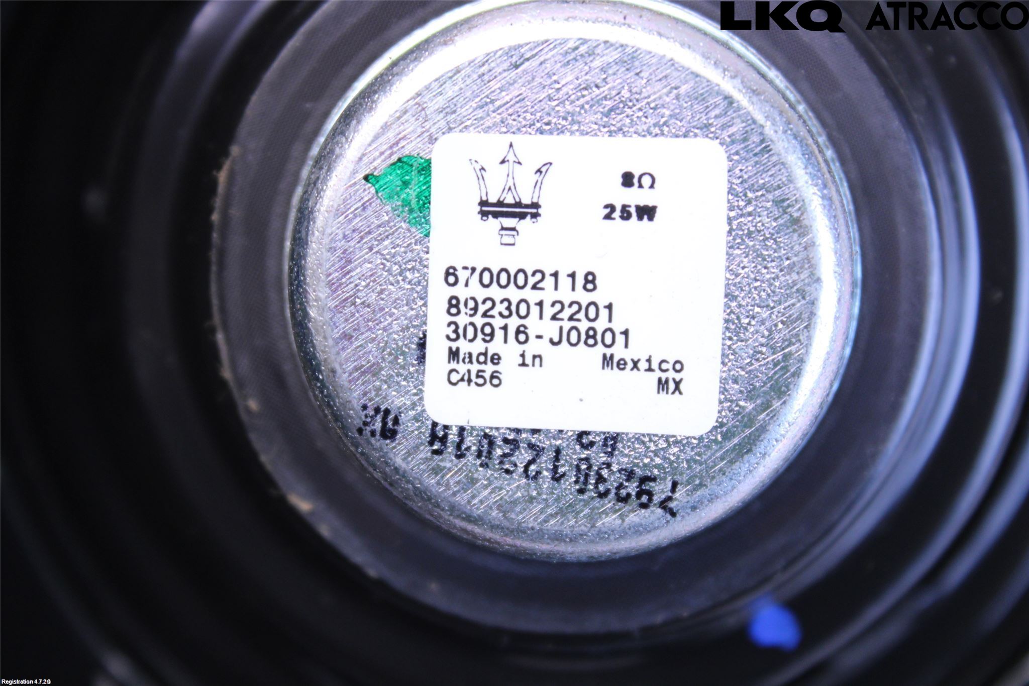 Maserati LEVANTE 16- Högtalare