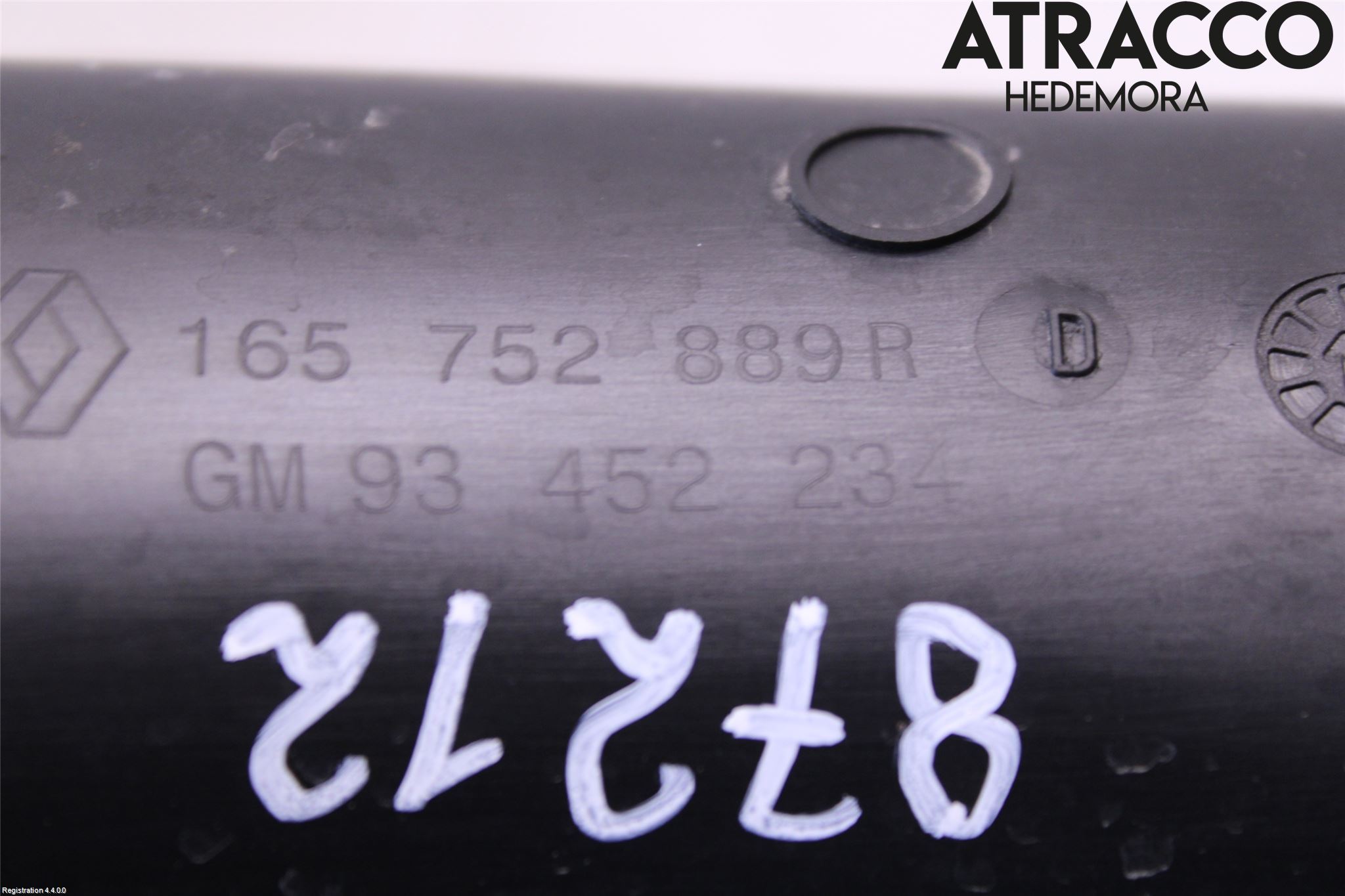 Renault TRAFIC/E-TECH 15- Laddluft-Intercoolerrör