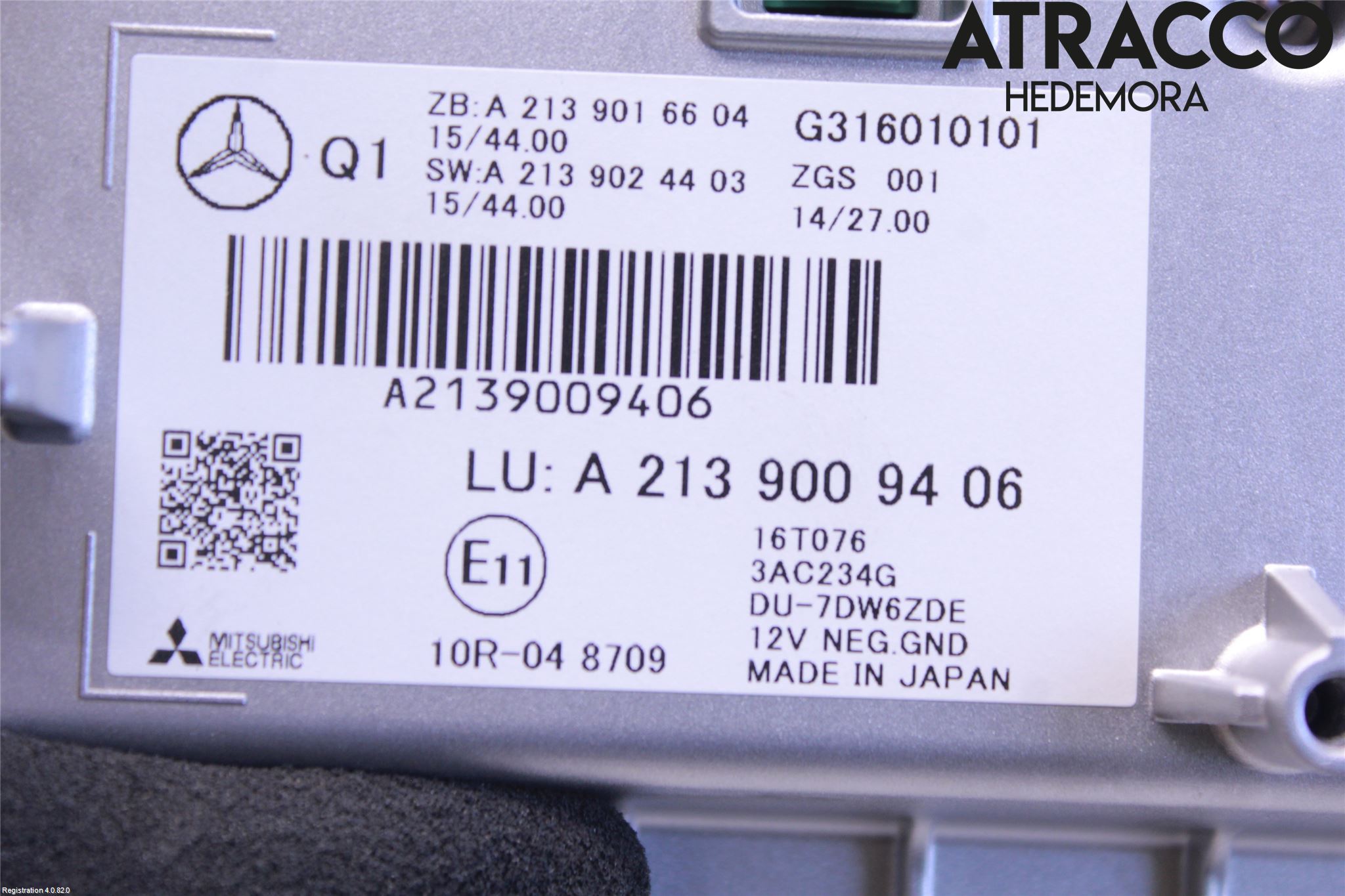 Mercedes-Benz MB E-KLASS (W213) 16-23 Cd Radio - Multimediapanel