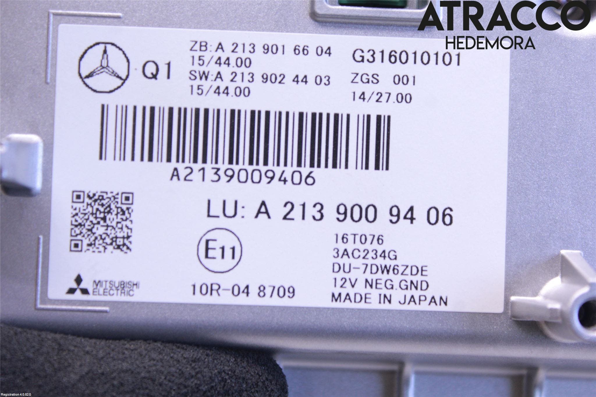 Mercedes-Benz MB E-KLASS (W213) 16-23 Cd Radio - Multimediapanel