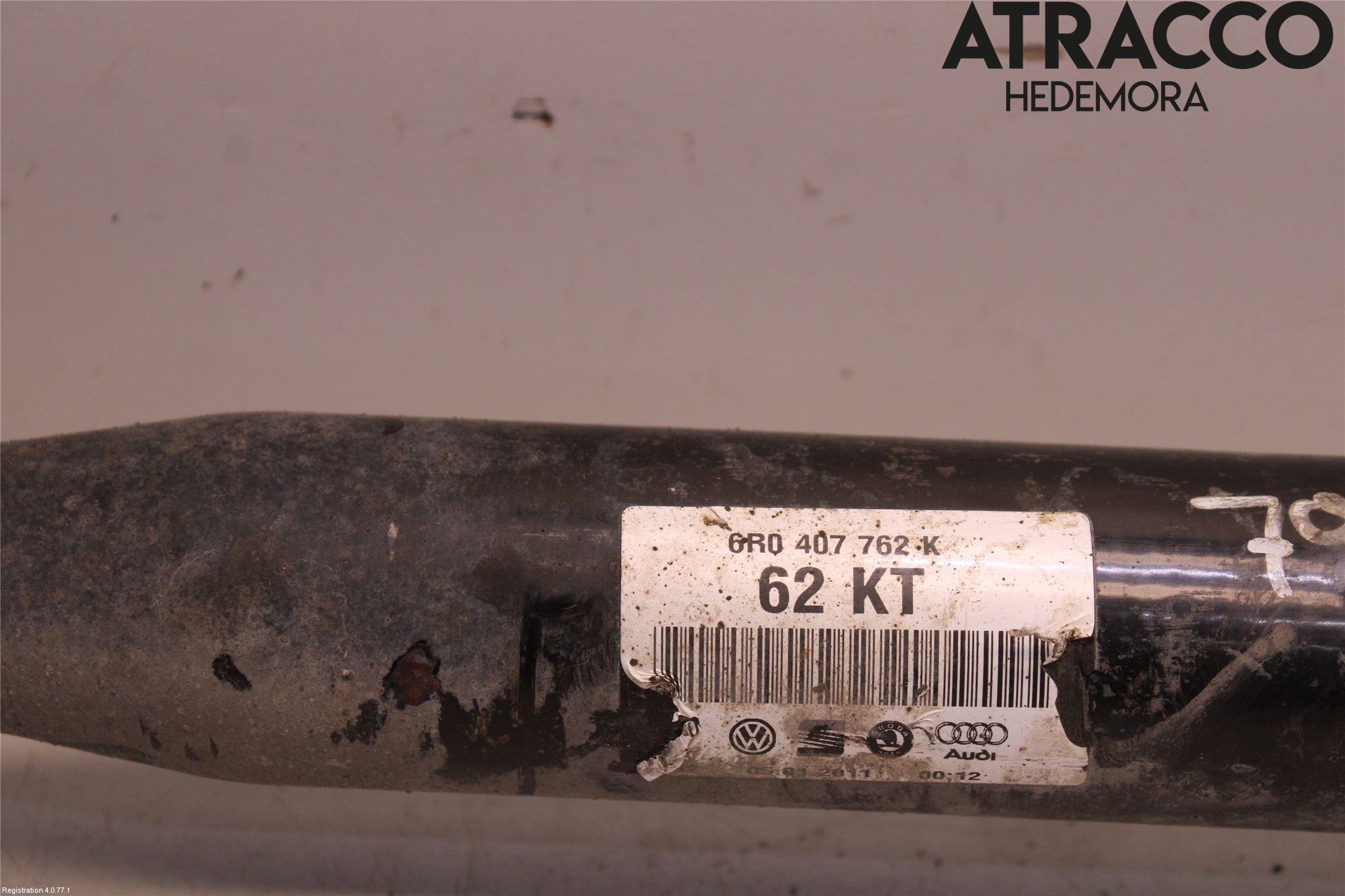 Audi A1/S1 11-18 Drivaxel Fram Höger