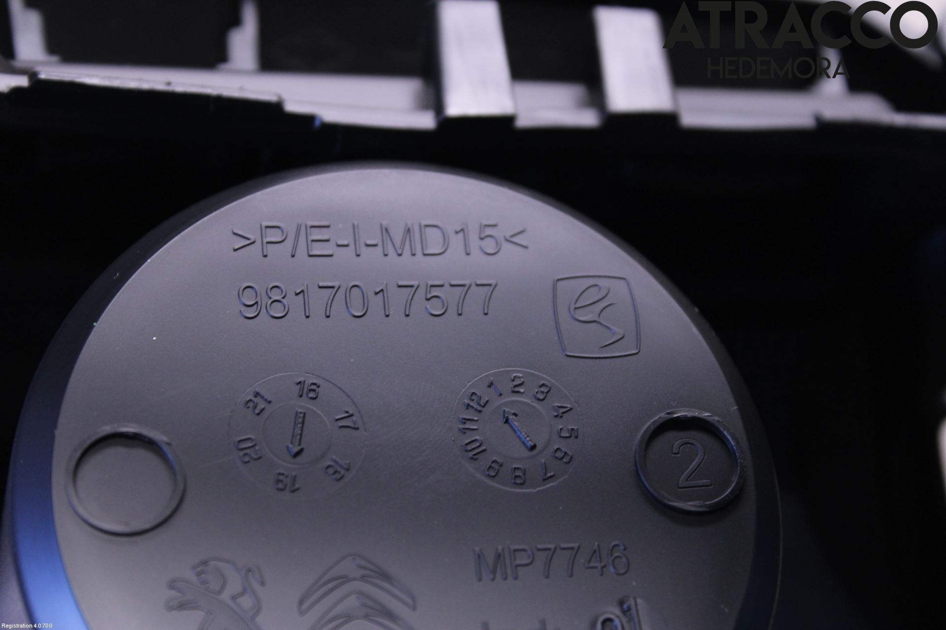 Citroen BERLINGO/E-BERLINGO 19- Mugghållare