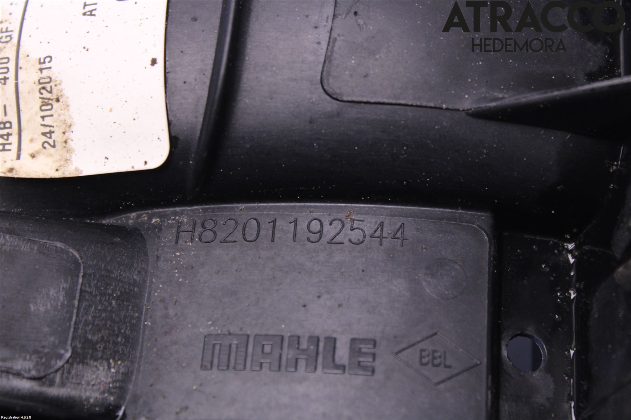 Renault CLIO IV 12-16 Grenrör Insug