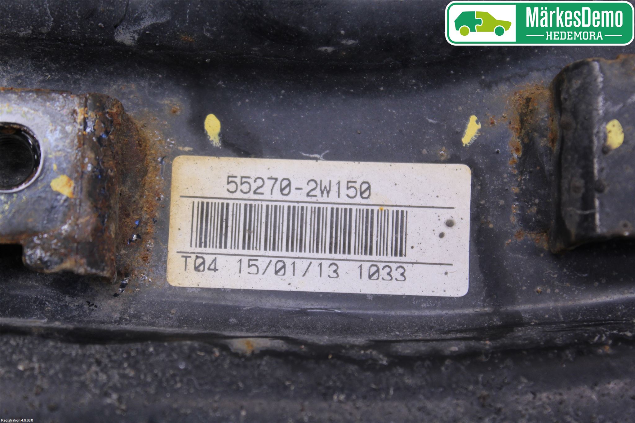 Hyundai SANTA FE 13-18 Bärarm Bak Vänster